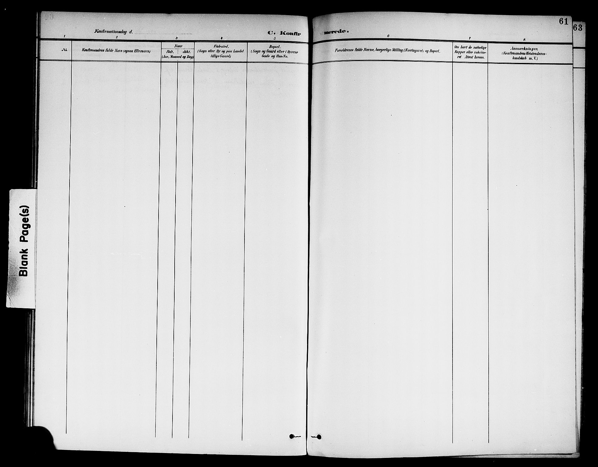 Lærdal sokneprestembete, AV/SAB-A-81201: Klokkerbok nr. A 1, 1897-1920, s. 61