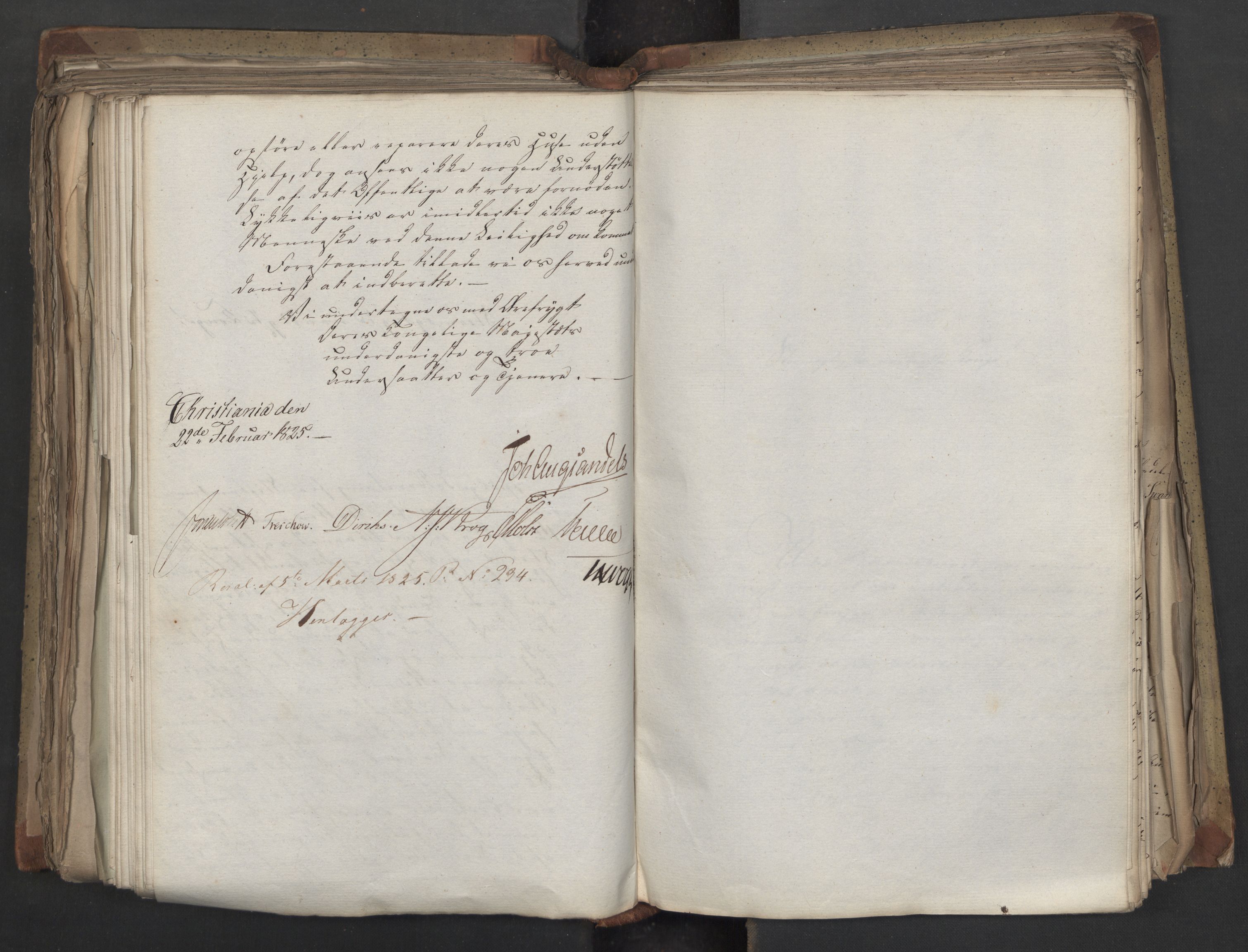Statsrådsavdelingen i Stockholm, AV/RA-S-1003/D/Da/L0041: Regjeringsinnstillinger nr. 2204-2466, 1825, s. 428