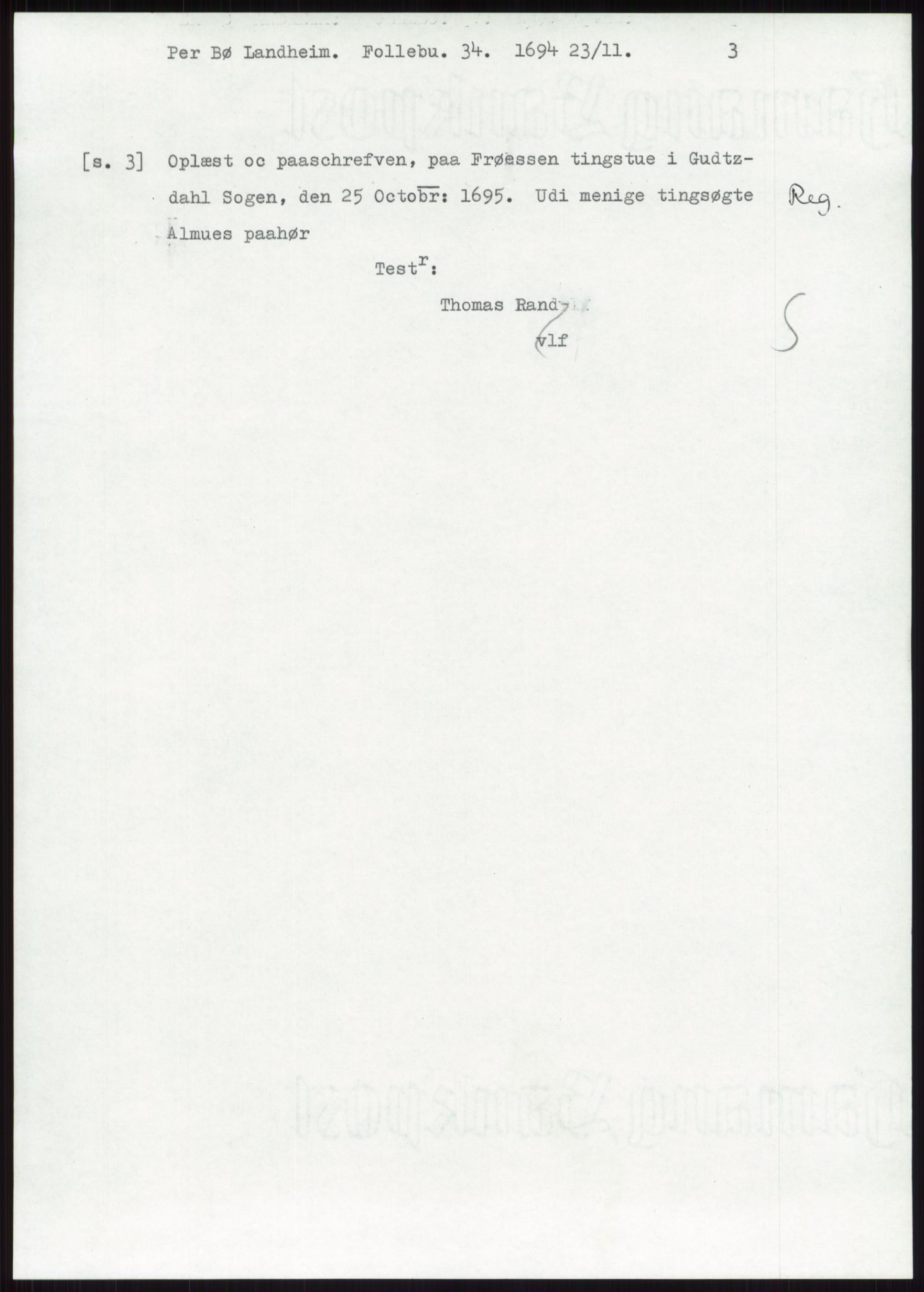 Samlinger til kildeutgivelse, Diplomavskriftsamlingen, AV/RA-EA-4053/H/Ha, s. 3193