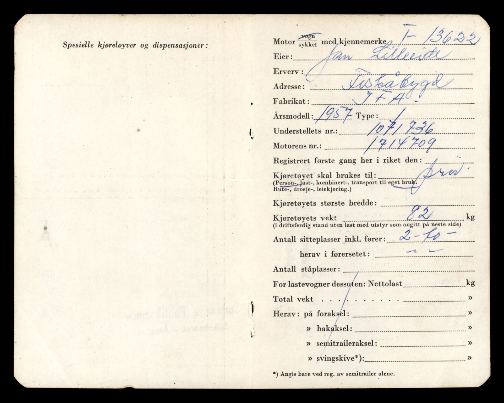 Møre og Romsdal vegkontor - Ålesund trafikkstasjon, AV/SAT-A-4099/F/Fe/L0040: Registreringskort for kjøretøy T 13531 - T 13709, 1927-1998, s. 1621