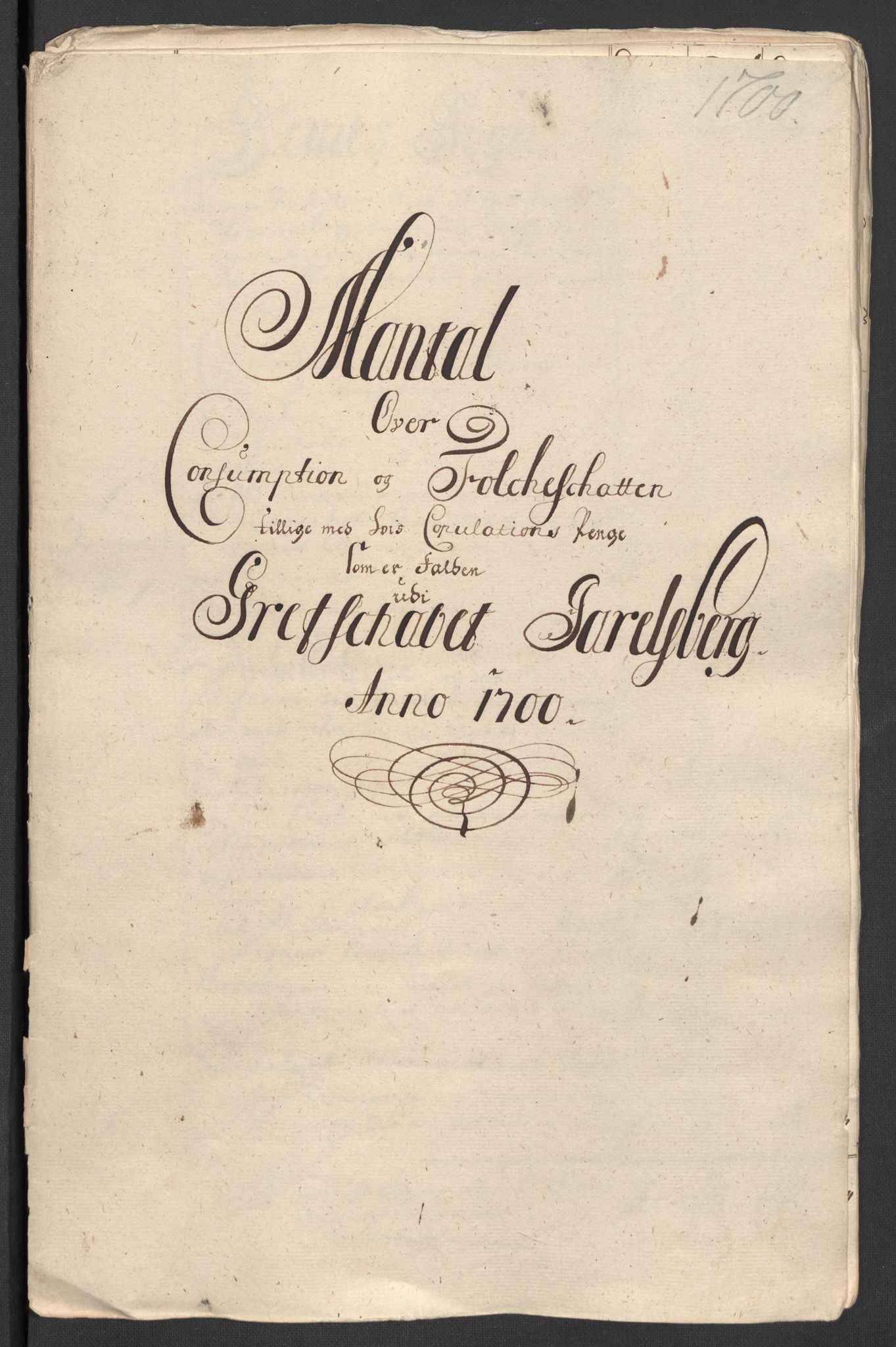 Rentekammeret inntil 1814, Reviderte regnskaper, Fogderegnskap, RA/EA-4092/R32/L1869: Fogderegnskap Jarlsberg grevskap, 1700-1701, s. 29