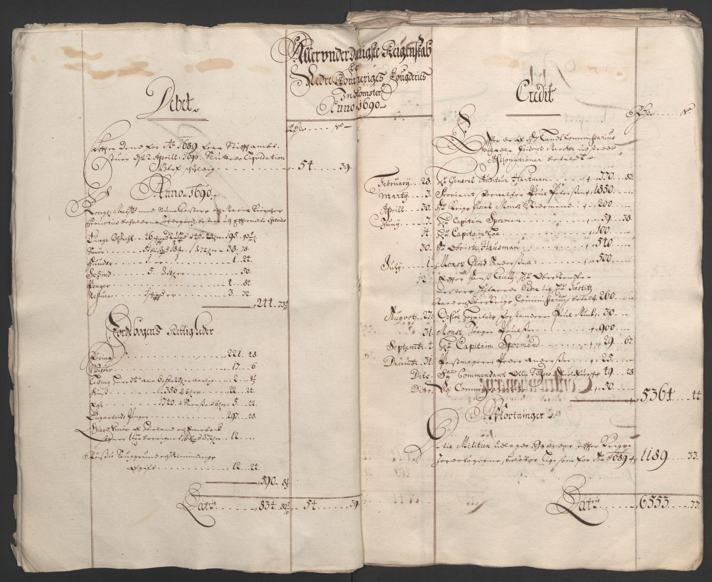 Rentekammeret inntil 1814, Reviderte regnskaper, Fogderegnskap, RA/EA-4092/R11/L0576: Fogderegnskap Nedre Romerike, 1682-1691, s. 16