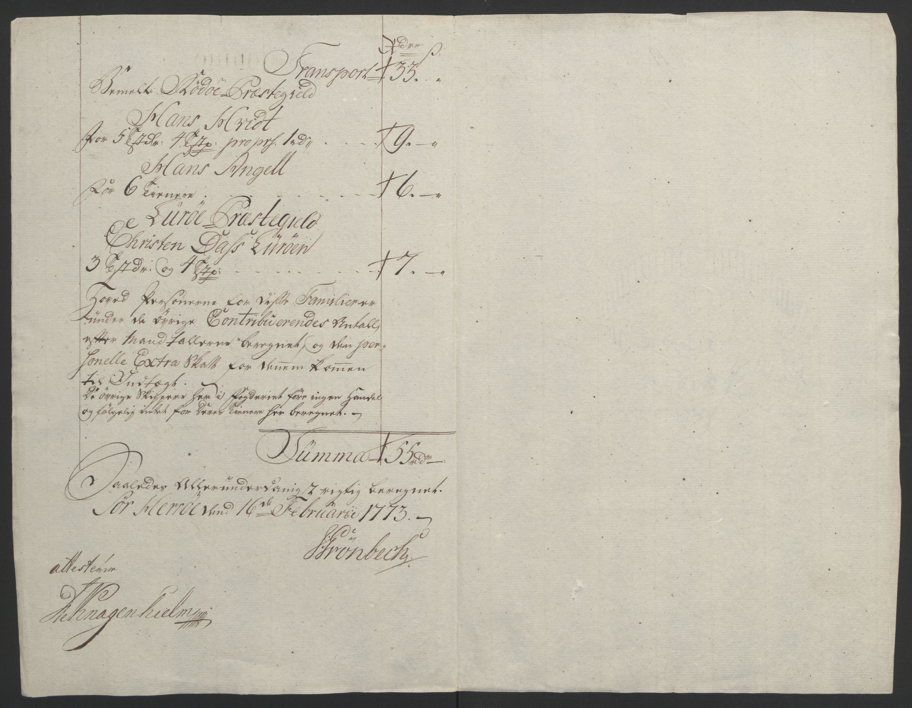 Rentekammeret inntil 1814, Reviderte regnskaper, Fogderegnskap, RA/EA-4092/R65/L4573: Ekstraskatten Helgeland, 1762-1772, s. 643