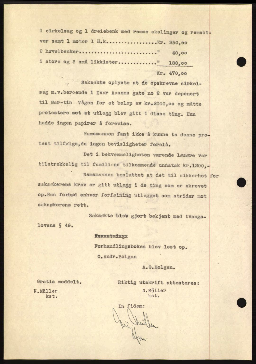 Kristiansund byfogd, AV/SAT-A-4587/A/27: Pantebok nr. 23, 1929-1930, Tingl.dato: 09.05.1930