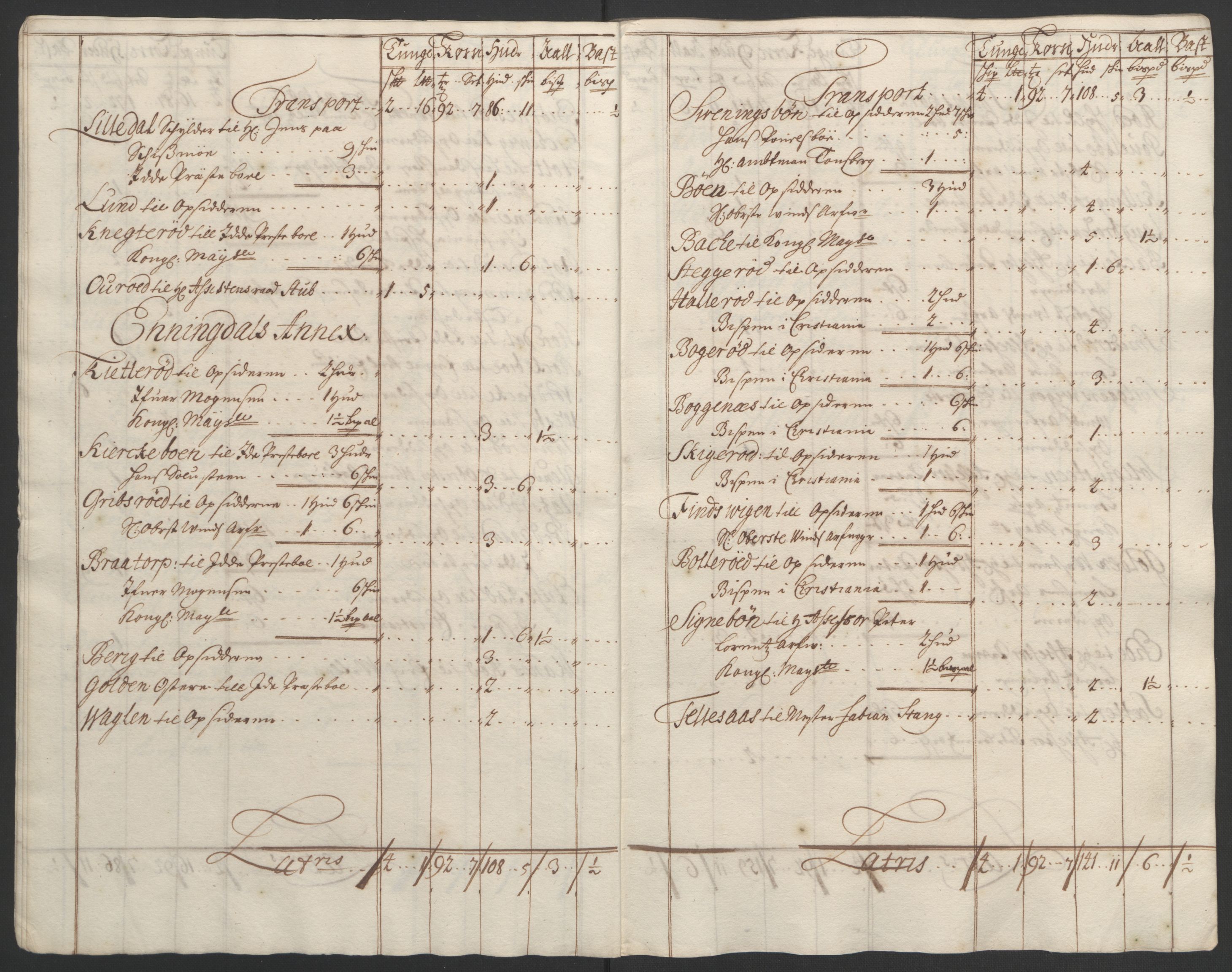 Rentekammeret inntil 1814, Reviderte regnskaper, Fogderegnskap, AV/RA-EA-4092/R01/L0011: Fogderegnskap Idd og Marker, 1692-1693, s. 261