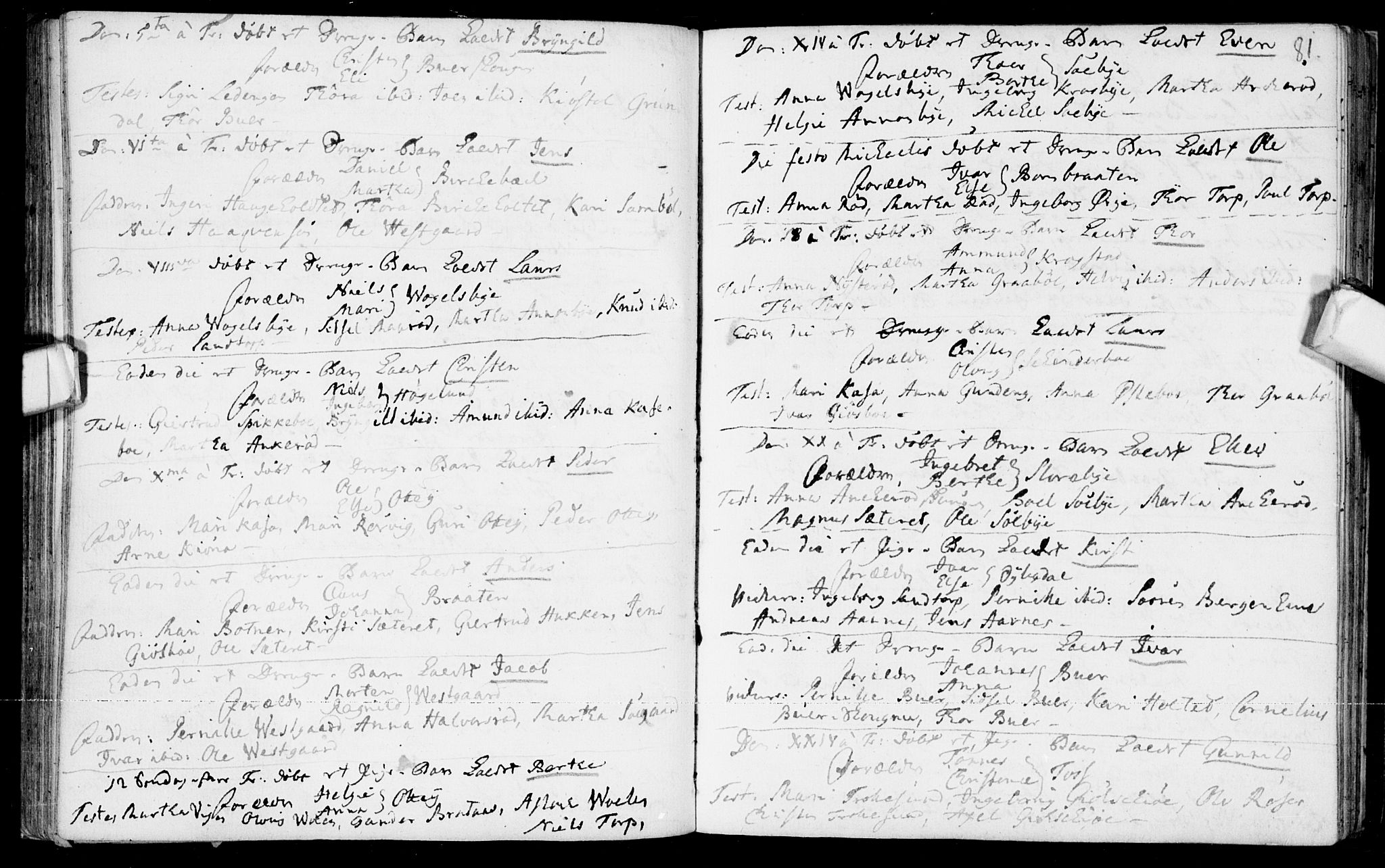Aremark prestekontor Kirkebøker, AV/SAO-A-10899/F/Fb/L0002: Ministerialbok nr.  II 2, 1745-1795, s. 81