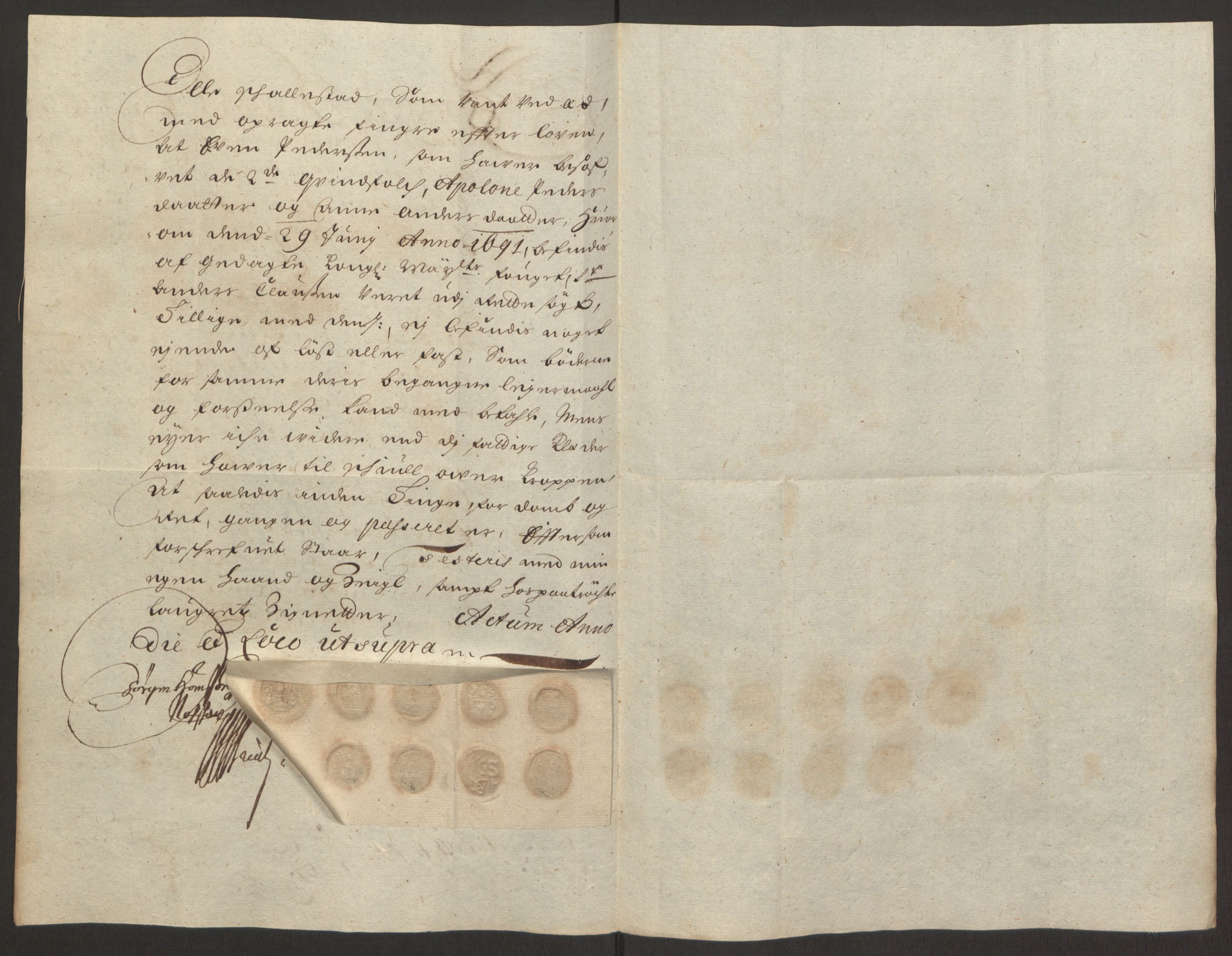 Rentekammeret inntil 1814, Reviderte regnskaper, Fogderegnskap, AV/RA-EA-4092/R25/L1682: Fogderegnskap Buskerud, 1693, s. 51