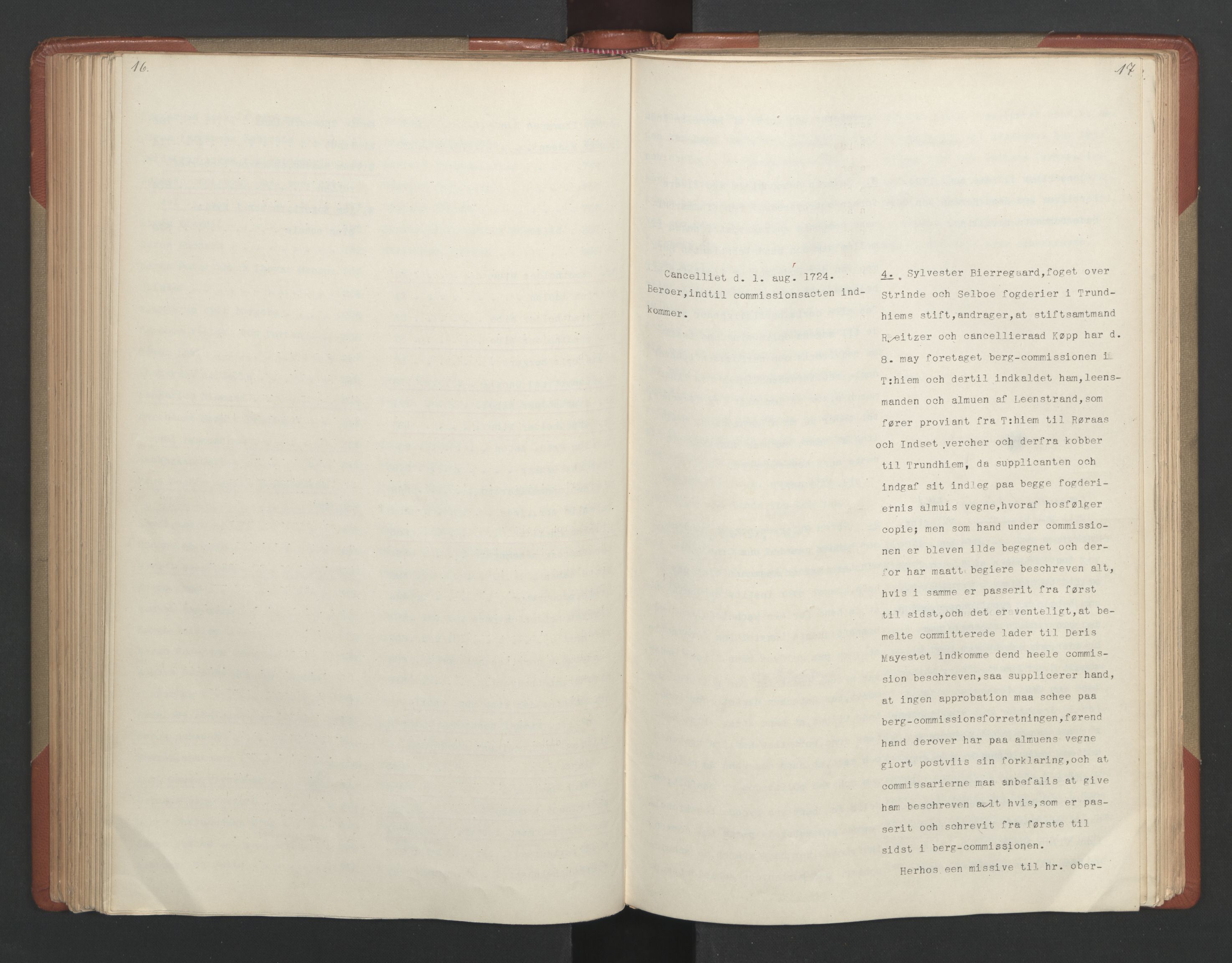 Avskriftsamlingen, RA/EA-4022/F/Fa/L0087: Supplikker, 1724, s. 131