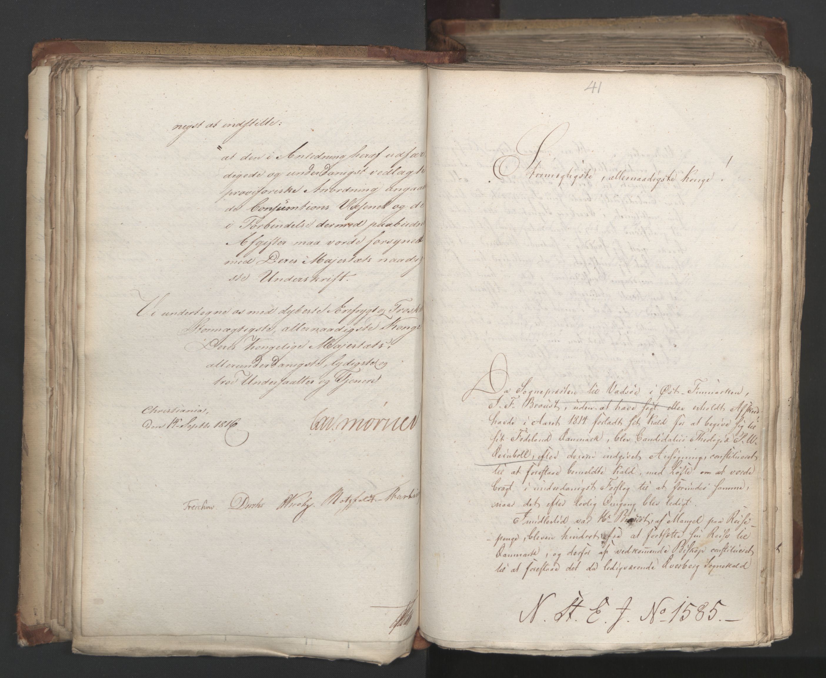 Statsrådsavdelingen i Stockholm, AV/RA-S-1003/D/Da/L0007: Regjeringsinnstillinger nr. 1545-1813, 1816, s. 88