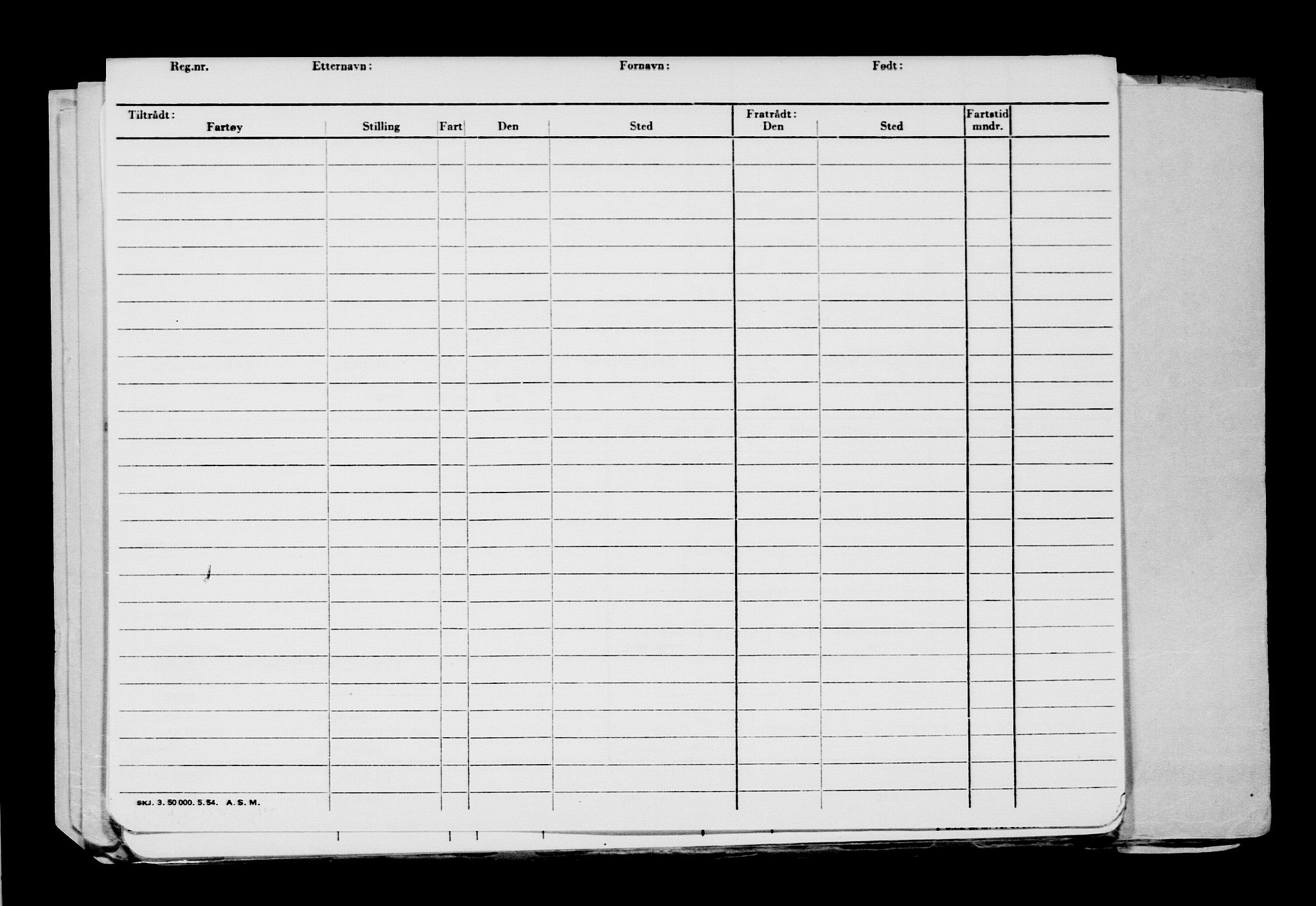 Direktoratet for sjømenn, RA/S-3545/G/Gb/L0166: Hovedkort, 1919, s. 318