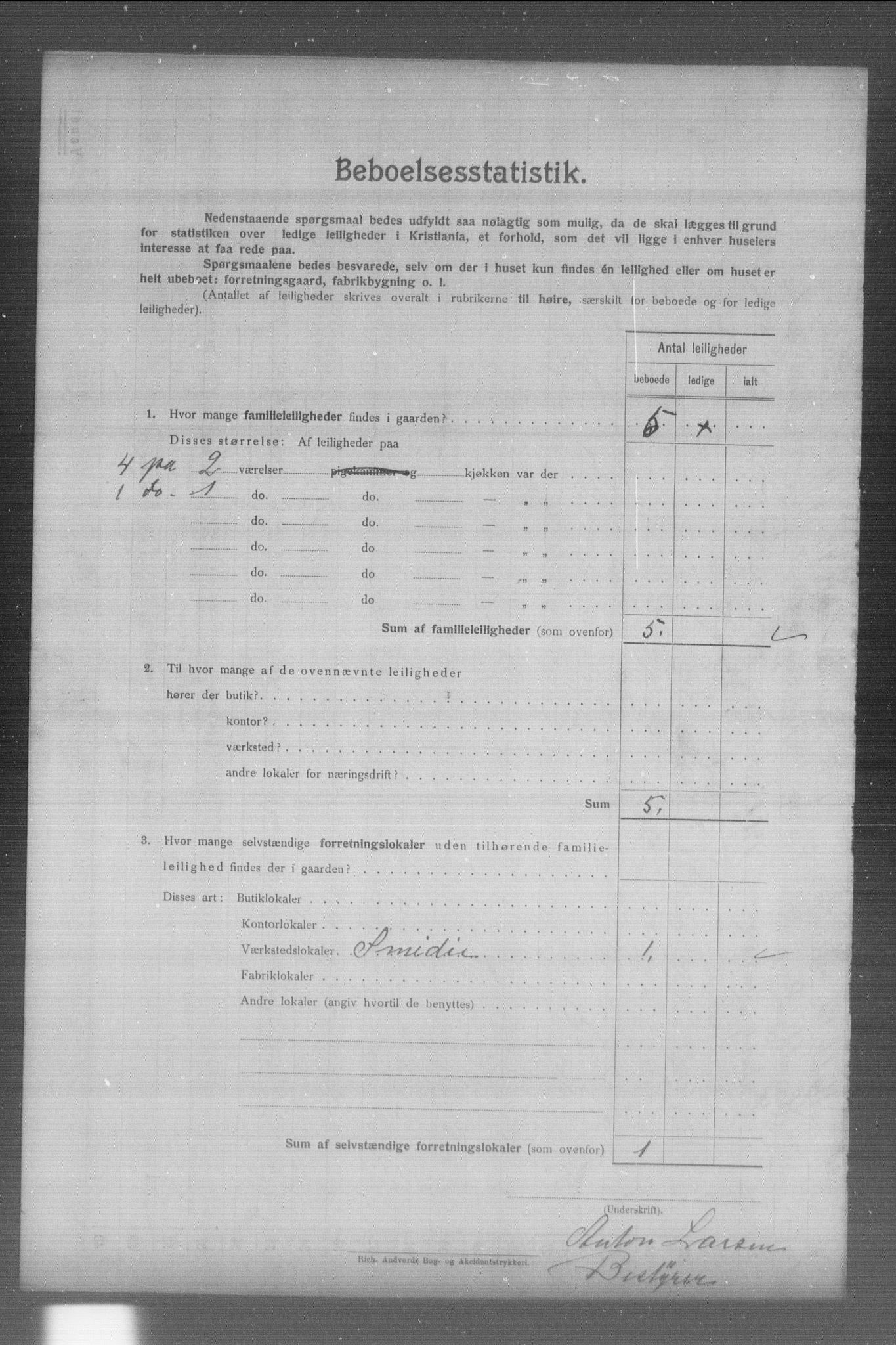 OBA, Kommunal folketelling 31.12.1904 for Kristiania kjøpstad, 1904, s. 18475