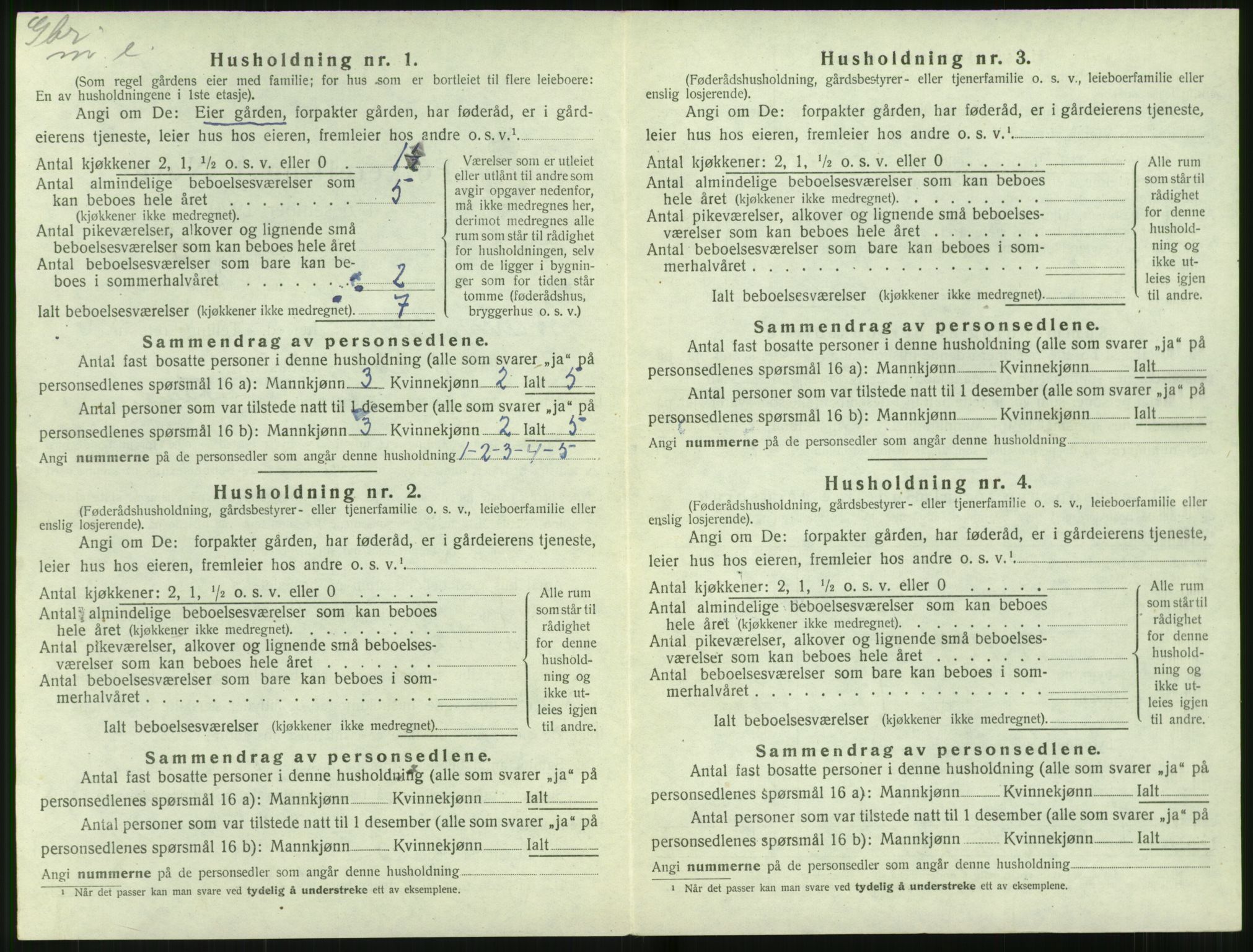 SAT, Folketelling 1920 for 1525 Stranda herred, 1920, s. 524