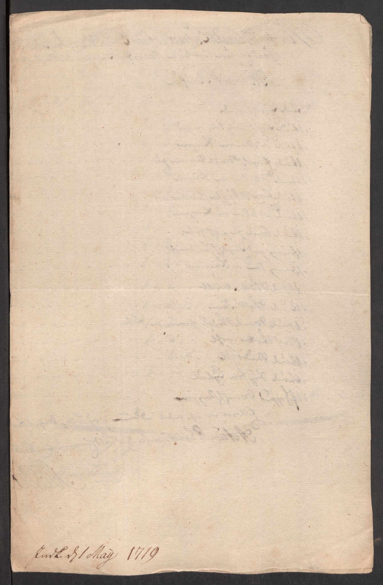Rentekammeret inntil 1814, Realistisk ordnet avdeling, AV/RA-EA-4070/Oe/L0001: [Ø1]: Priskuranter, 1712-1739, s. 147