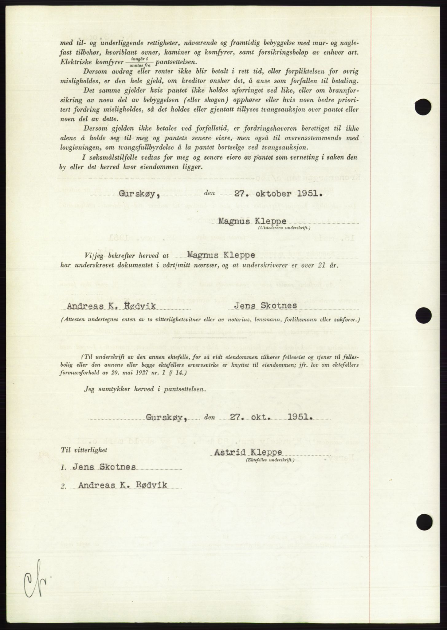 Søre Sunnmøre sorenskriveri, AV/SAT-A-4122/1/2/2C/L0121: Pantebok nr. 9B, 1951-1952, Dagboknr: 315/1952