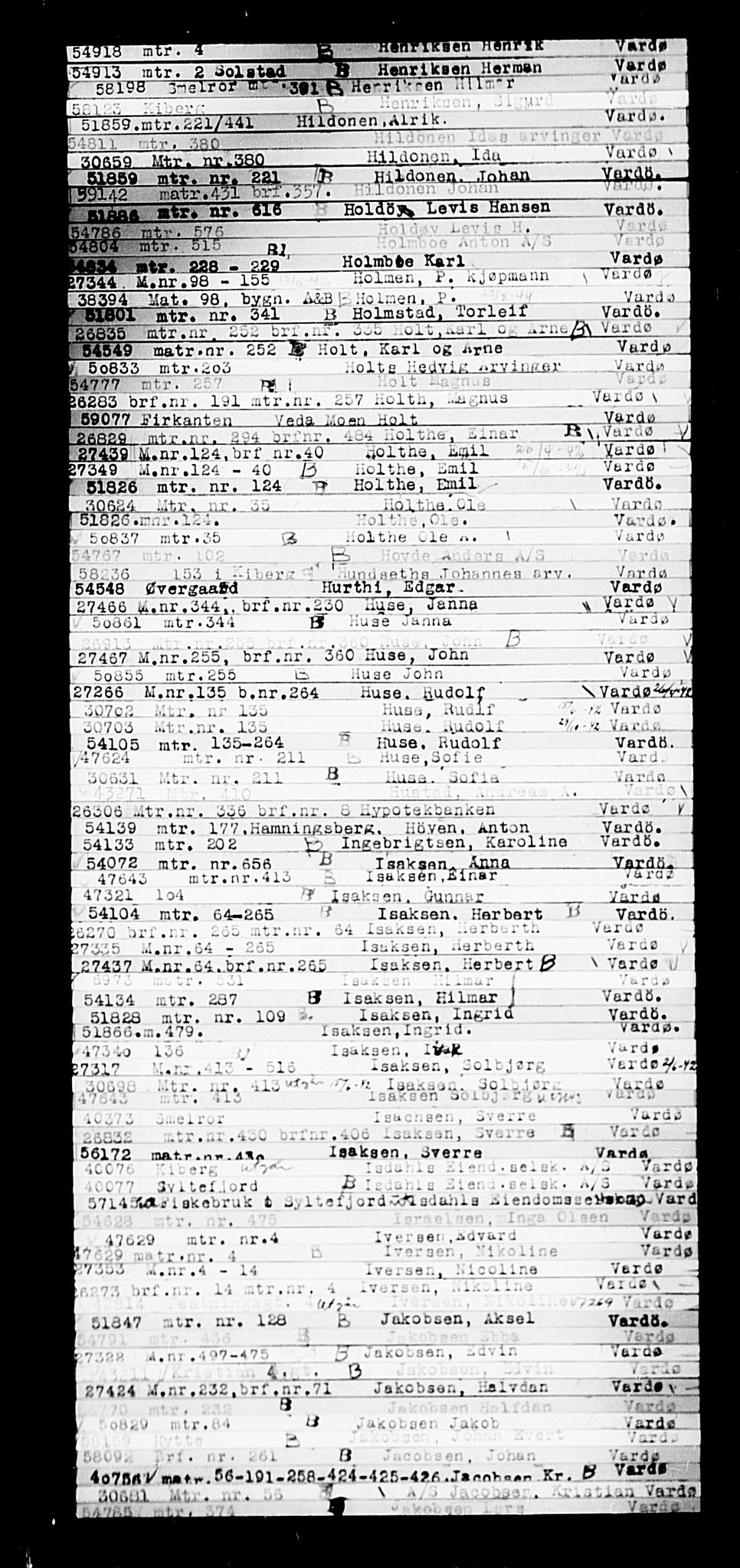 Krigsskadetrygdene for bygninger og løsøre, AV/RA-S-1548/V/L0014: --, 1940-1945, s. 1126