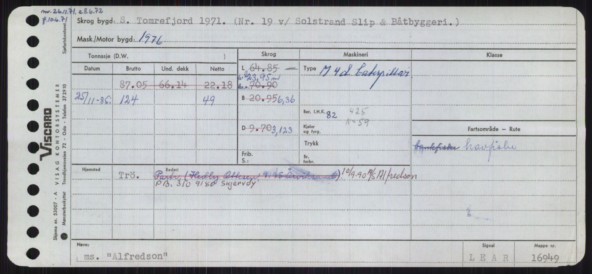 Sjøfartsdirektoratet med forløpere, Skipsmålingen, AV/RA-S-1627/H/Ha/L0001/0001: Fartøy, A-Eig / Fartøy A-Bjøn, s. 113