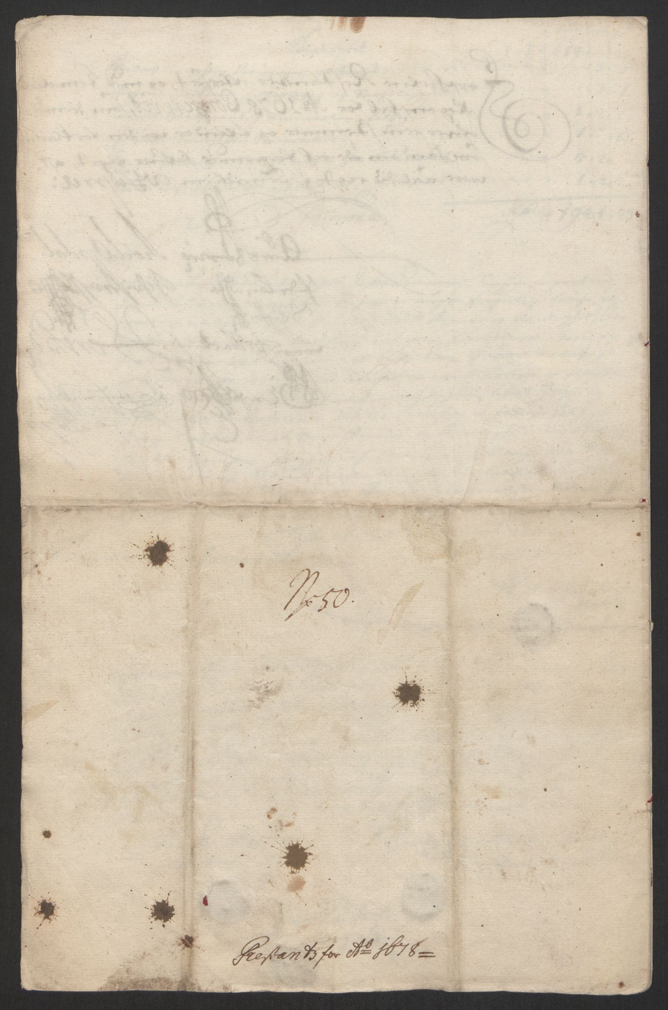 Rentekammeret inntil 1814, Reviderte regnskaper, Byregnskaper, RA/EA-4066/R/Rs/L0504: [S1] Kontribusjonsregnskap, 1631-1684, s. 188