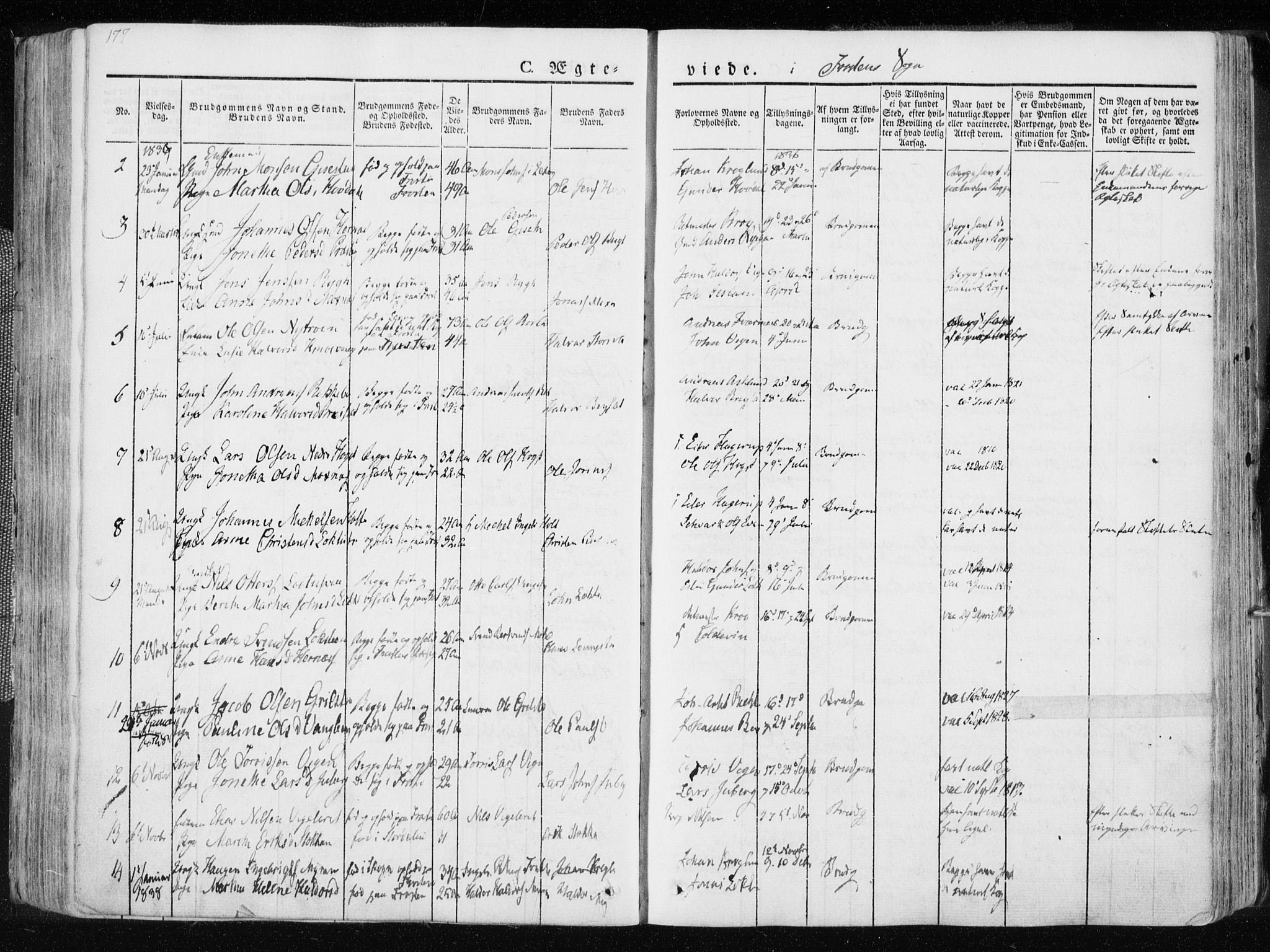 Ministerialprotokoller, klokkerbøker og fødselsregistre - Nord-Trøndelag, AV/SAT-A-1458/713/L0114: Ministerialbok nr. 713A05, 1827-1839, s. 177