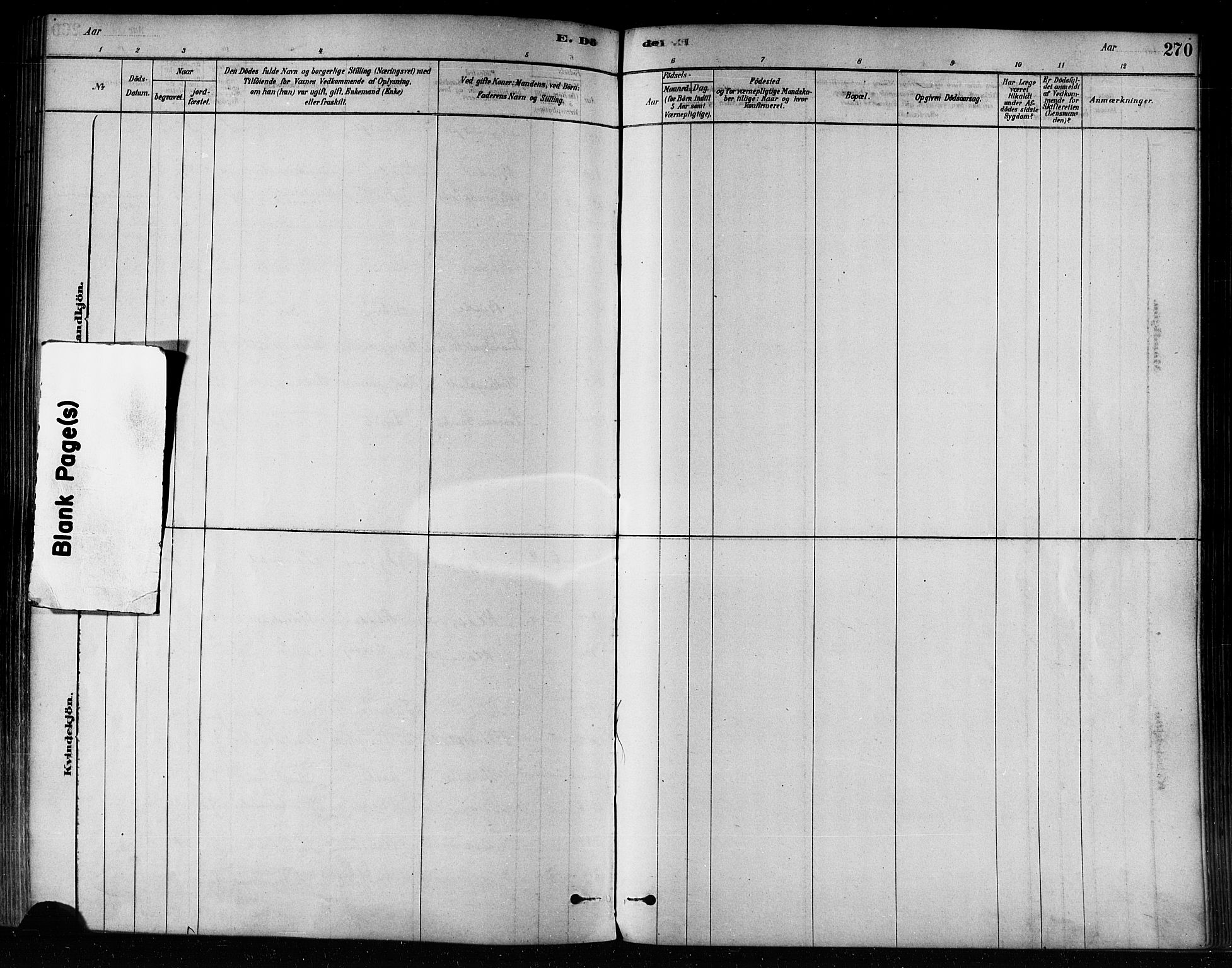 Ministerialprotokoller, klokkerbøker og fødselsregistre - Nord-Trøndelag, AV/SAT-A-1458/746/L0448: Ministerialbok nr. 746A07 /1, 1878-1900, s. 270