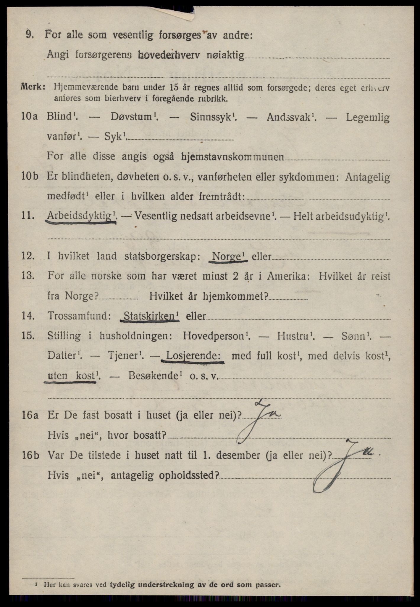 SAT, Folketelling 1920 for 1571 Halsa herred, 1920, s. 1099