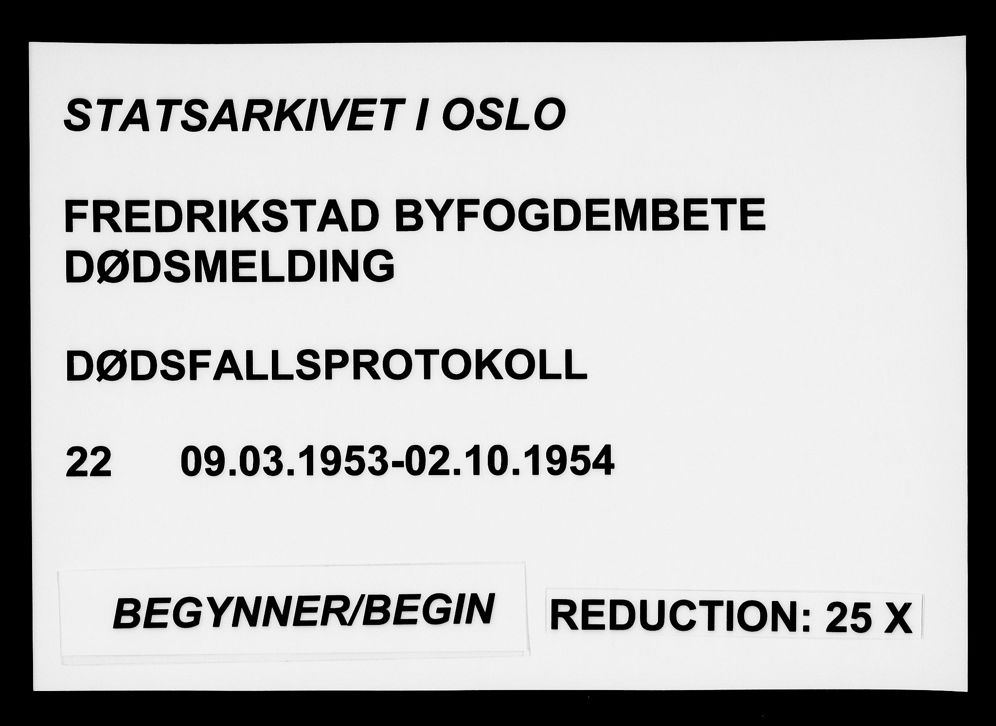 Fredrikstad byfogd, AV/SAO-A-10473a/H/Ha/Hab/L0022: Dødsfallsprotokoll, 1953-1954