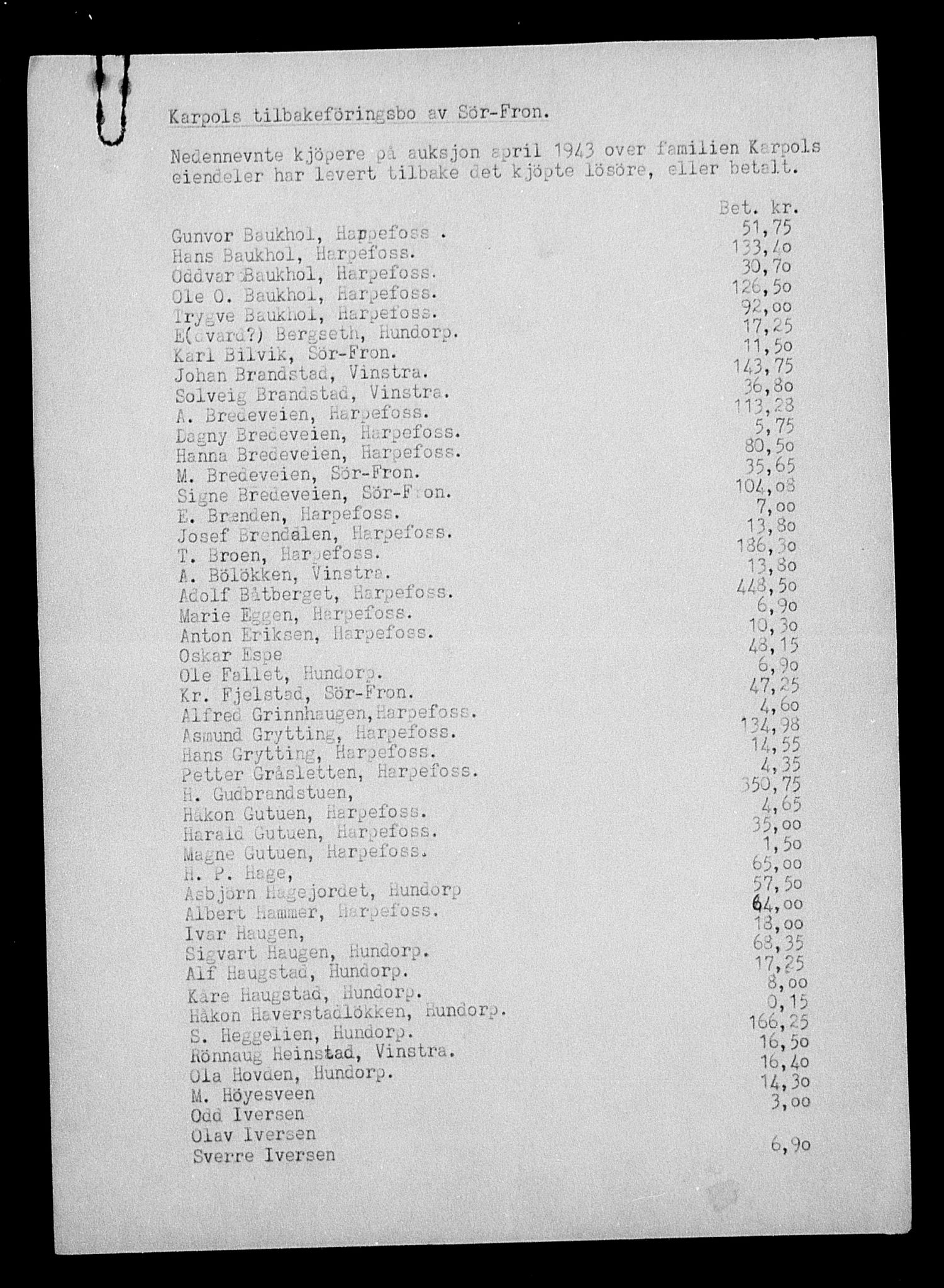 Justisdepartementet, Tilbakeføringskontoret for inndratte formuer, AV/RA-S-1564/H/Hc/Hcc/L0949: --, 1945-1947, s. 487