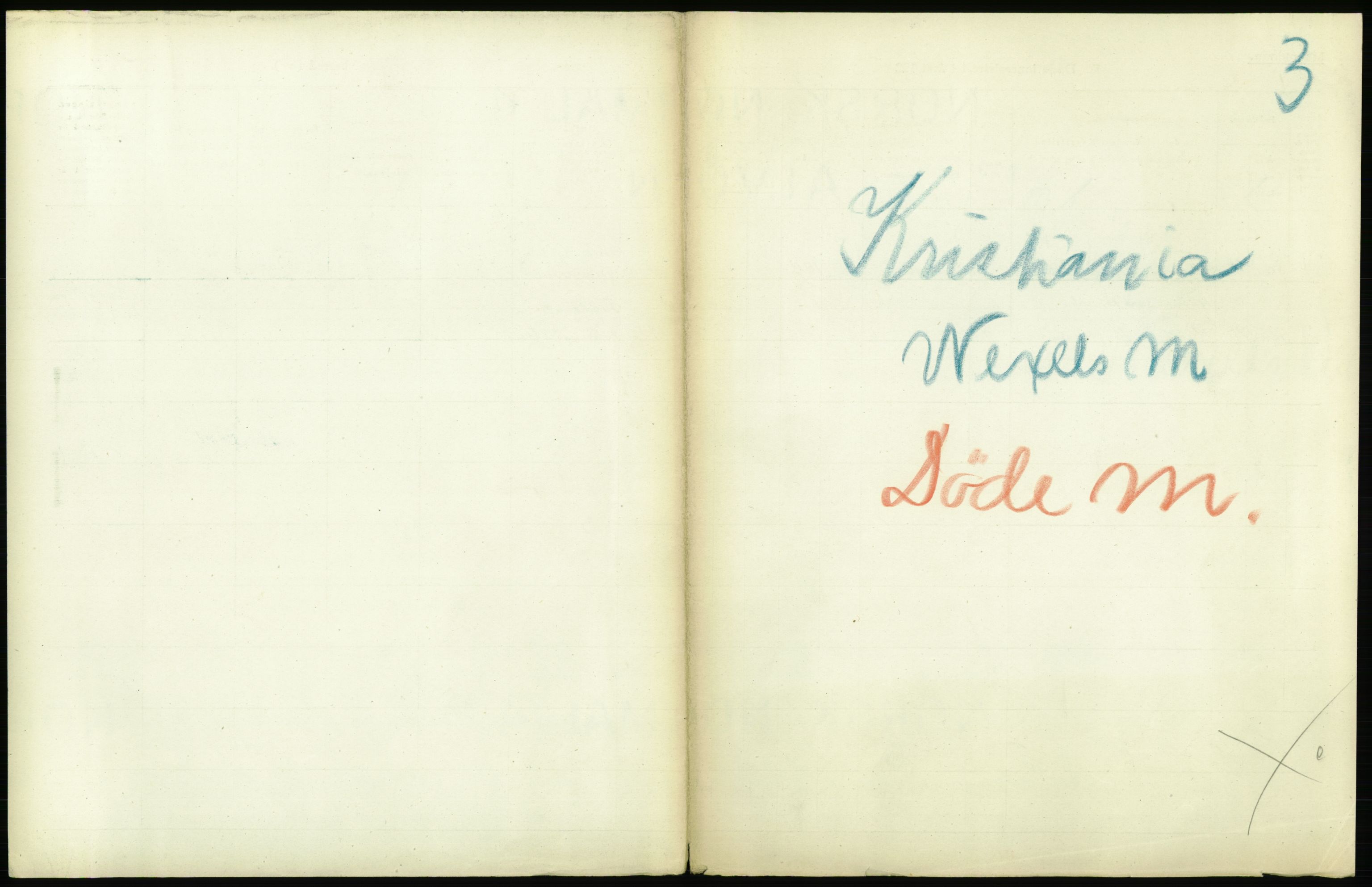 Statistisk sentralbyrå, Sosiodemografiske emner, Befolkning, RA/S-2228/D/Df/Dfc/Dfca/L0013: Kristiania: Døde, dødfødte, 1921, s. 411