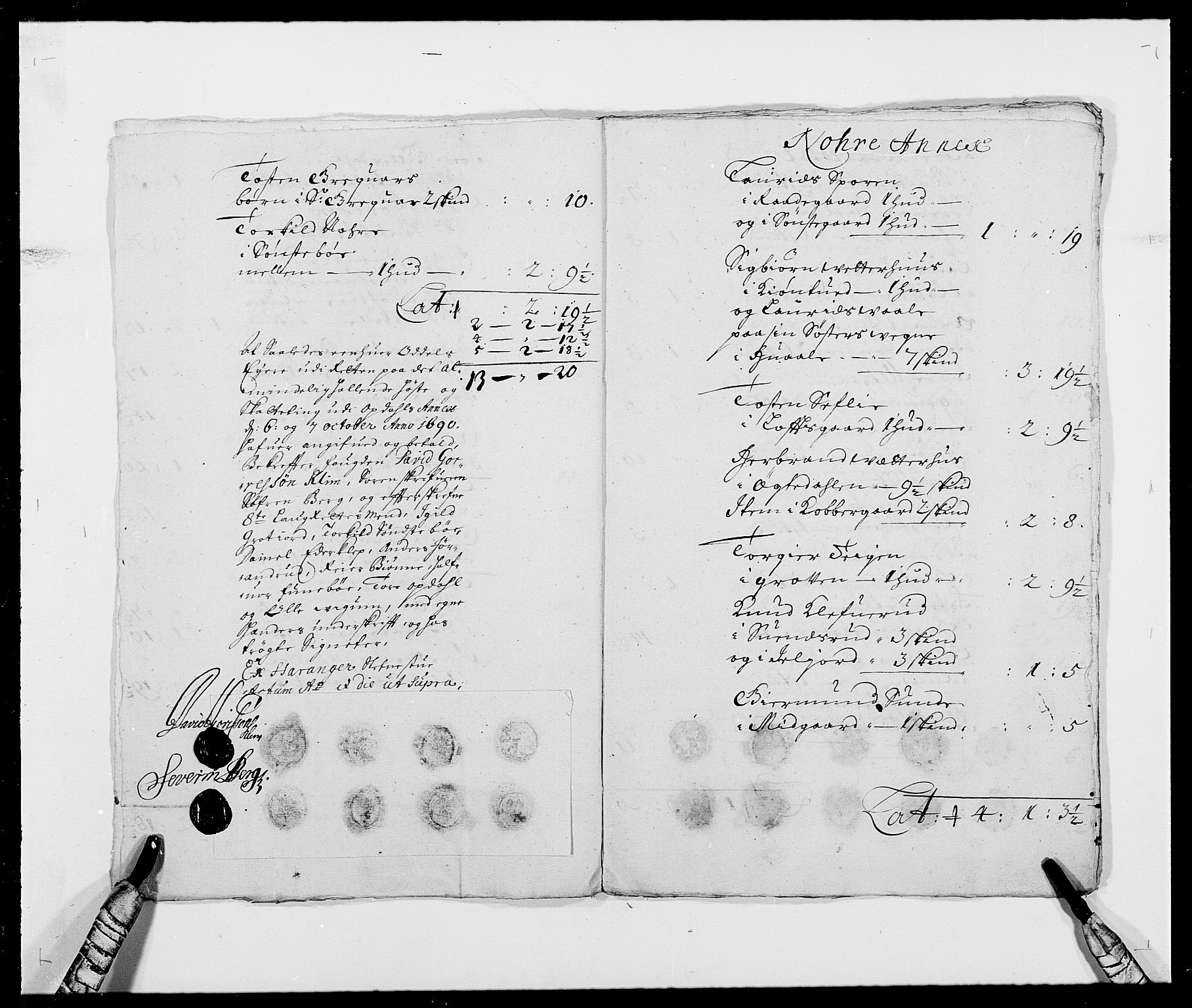 Rentekammeret inntil 1814, Reviderte regnskaper, Fogderegnskap, RA/EA-4092/R24/L1573: Fogderegnskap Numedal og Sandsvær, 1687-1691, s. 434