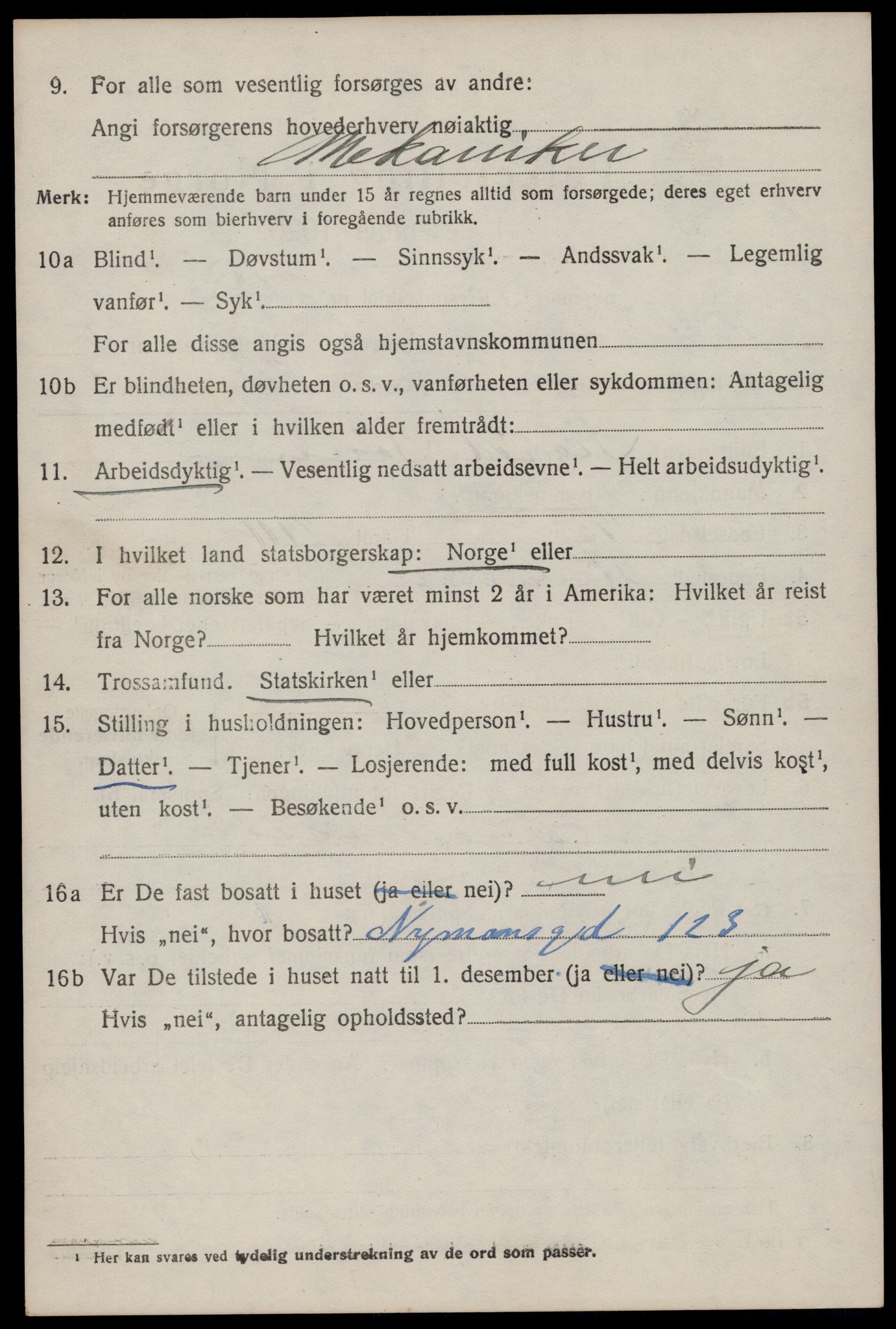 SAST, Folketelling 1920 for 1126 Hetland herred, 1920, s. 13818