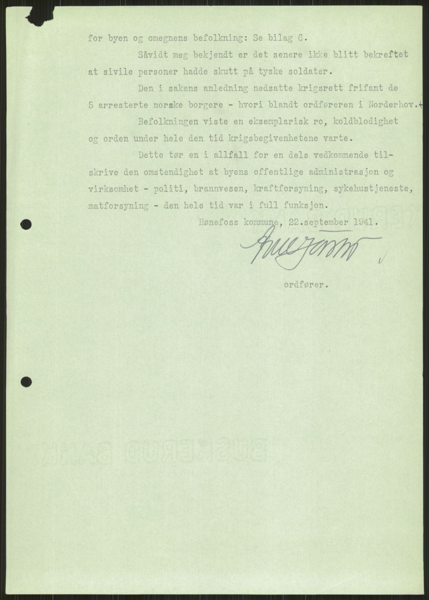 Forsvaret, Forsvarets krigshistoriske avdeling, AV/RA-RAFA-2017/Y/Ya/L0014: II-C-11-31 - Fylkesmenn.  Rapporter om krigsbegivenhetene 1940., 1940, s. 355