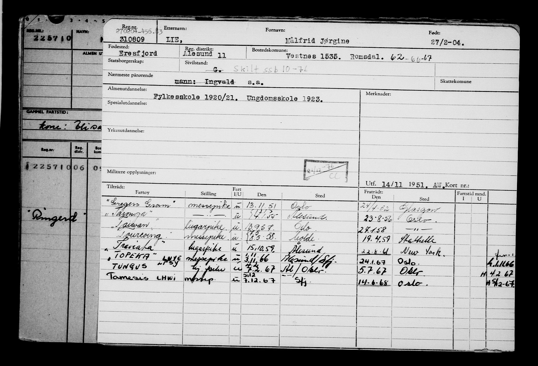 Direktoratet for sjømenn, AV/RA-S-3545/G/Gb/L0052: Hovedkort, 1904, s. 547