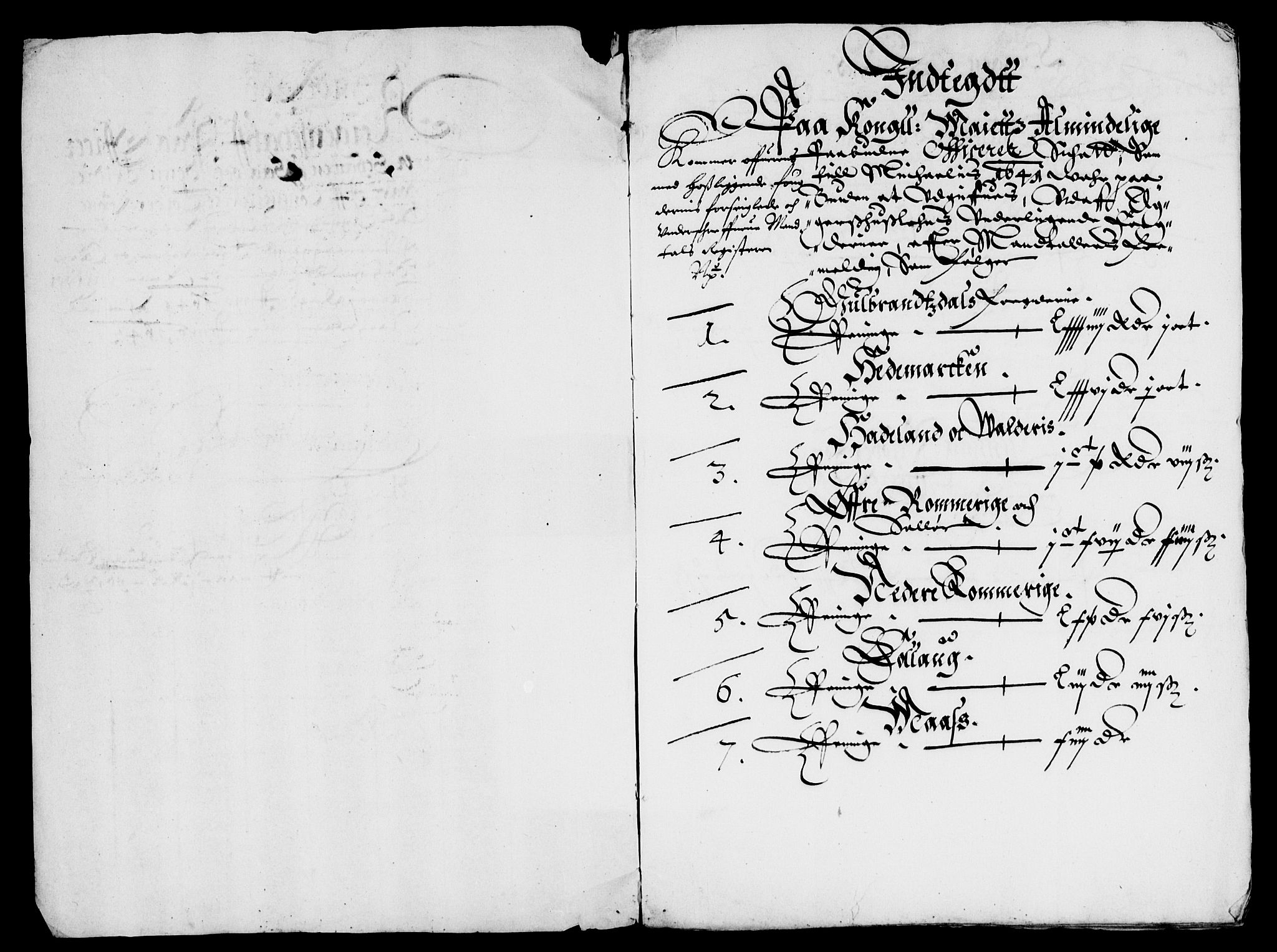 Rentekammeret inntil 1814, Reviderte regnskaper, Lensregnskaper, RA/EA-5023/R/Rb/Rba/L0163: Akershus len, 1629-1642