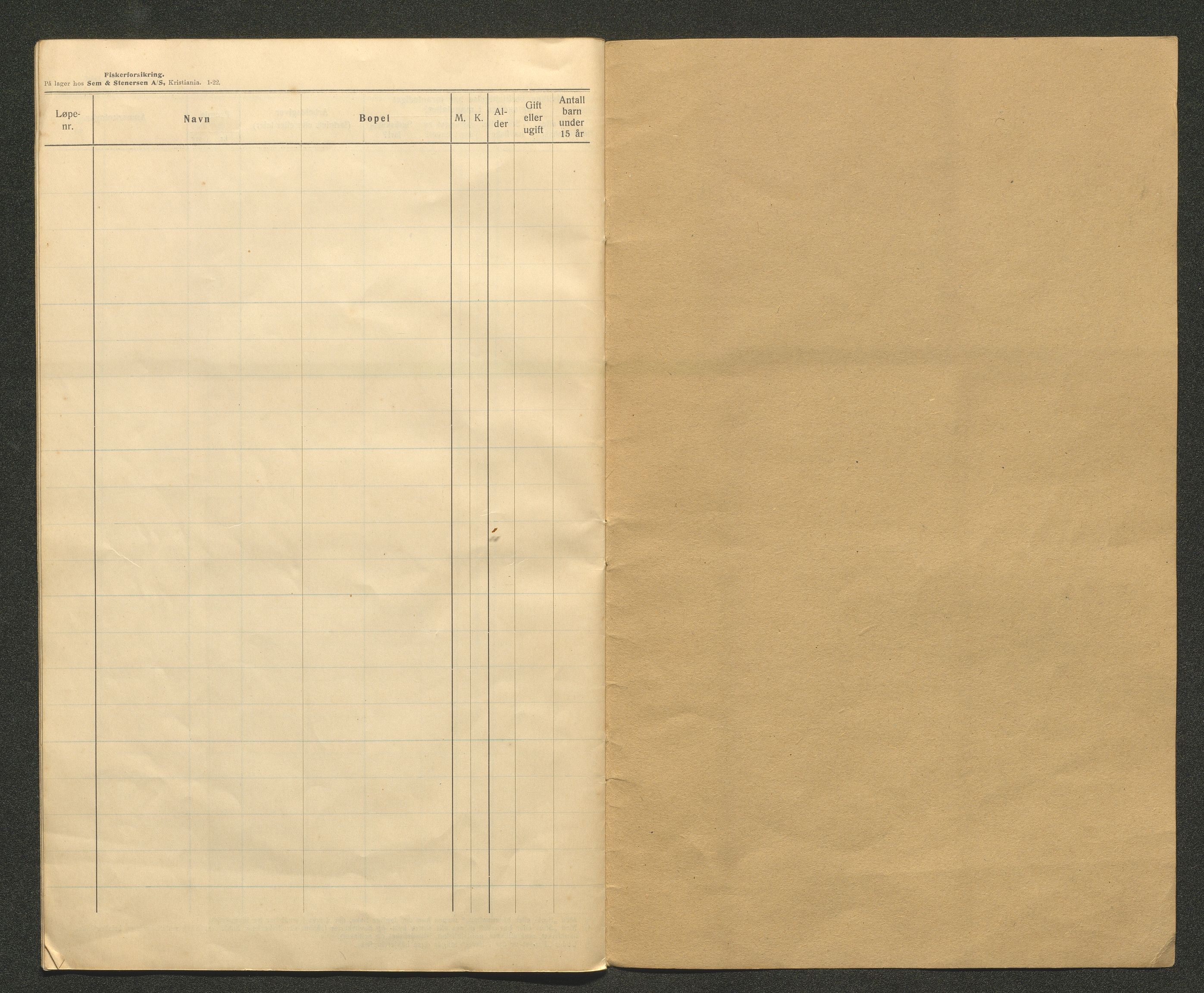 Fusa kommune. Fiskarmanntalsnemnda, IKAH/1241-352/F/Fa/L0003: Mandtalslister, 1923