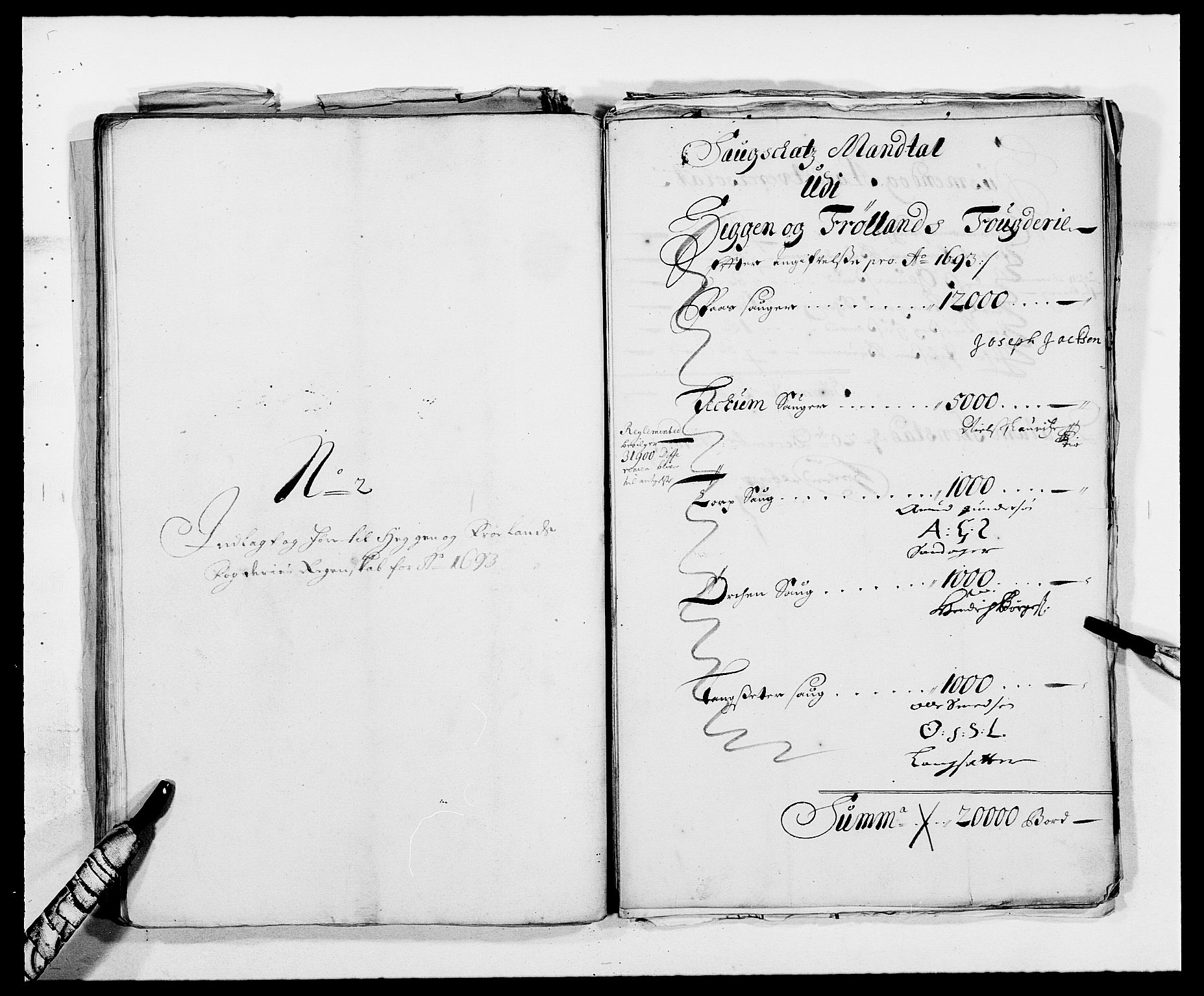 Rentekammeret inntil 1814, Reviderte regnskaper, Fogderegnskap, AV/RA-EA-4092/R06/L0283: Fogderegnskap Heggen og Frøland, 1691-1693, s. 391