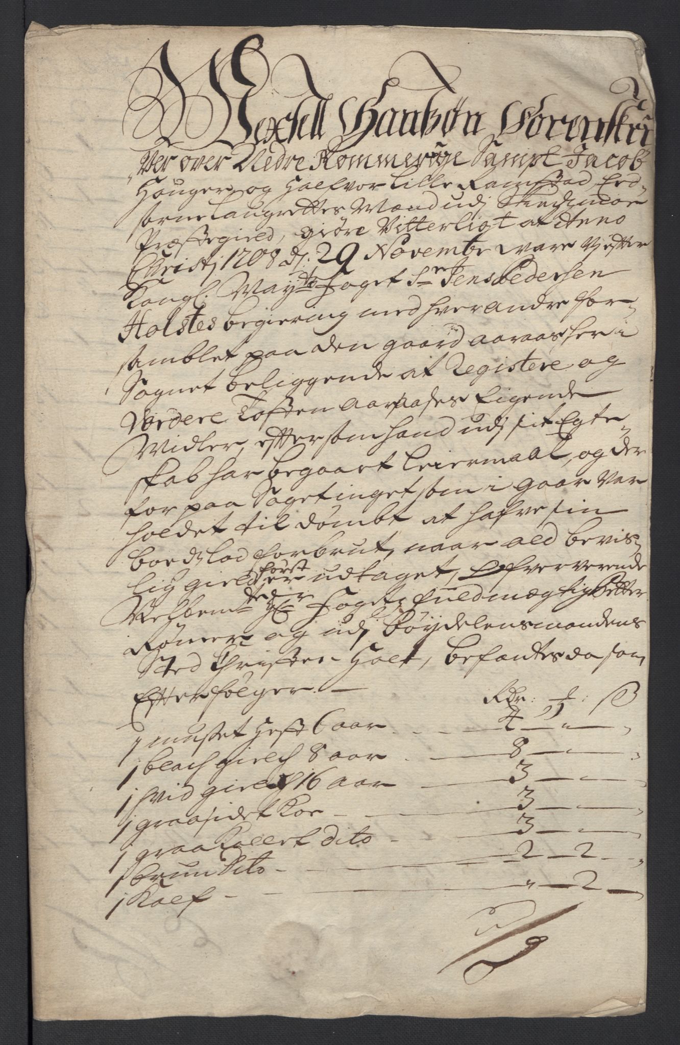 Rentekammeret inntil 1814, Reviderte regnskaper, Fogderegnskap, RA/EA-4092/R11/L0591: Fogderegnskap Nedre Romerike, 1708-1709, s. 31