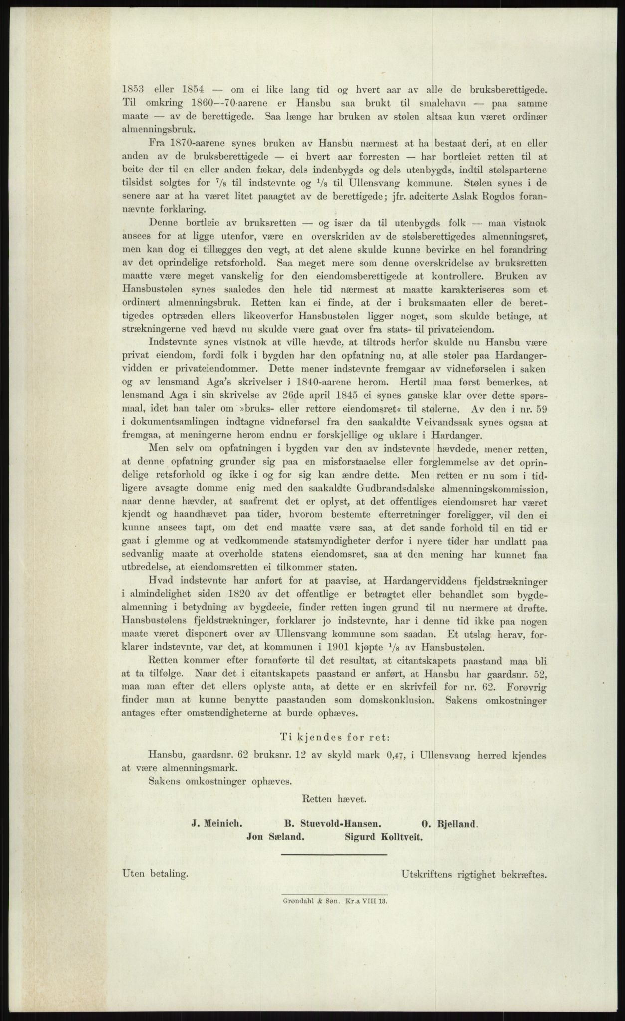 Høyfjellskommisjonen, RA/S-1546/X/Xa/L0001: Nr. 1-33, 1909-1953, s. 519