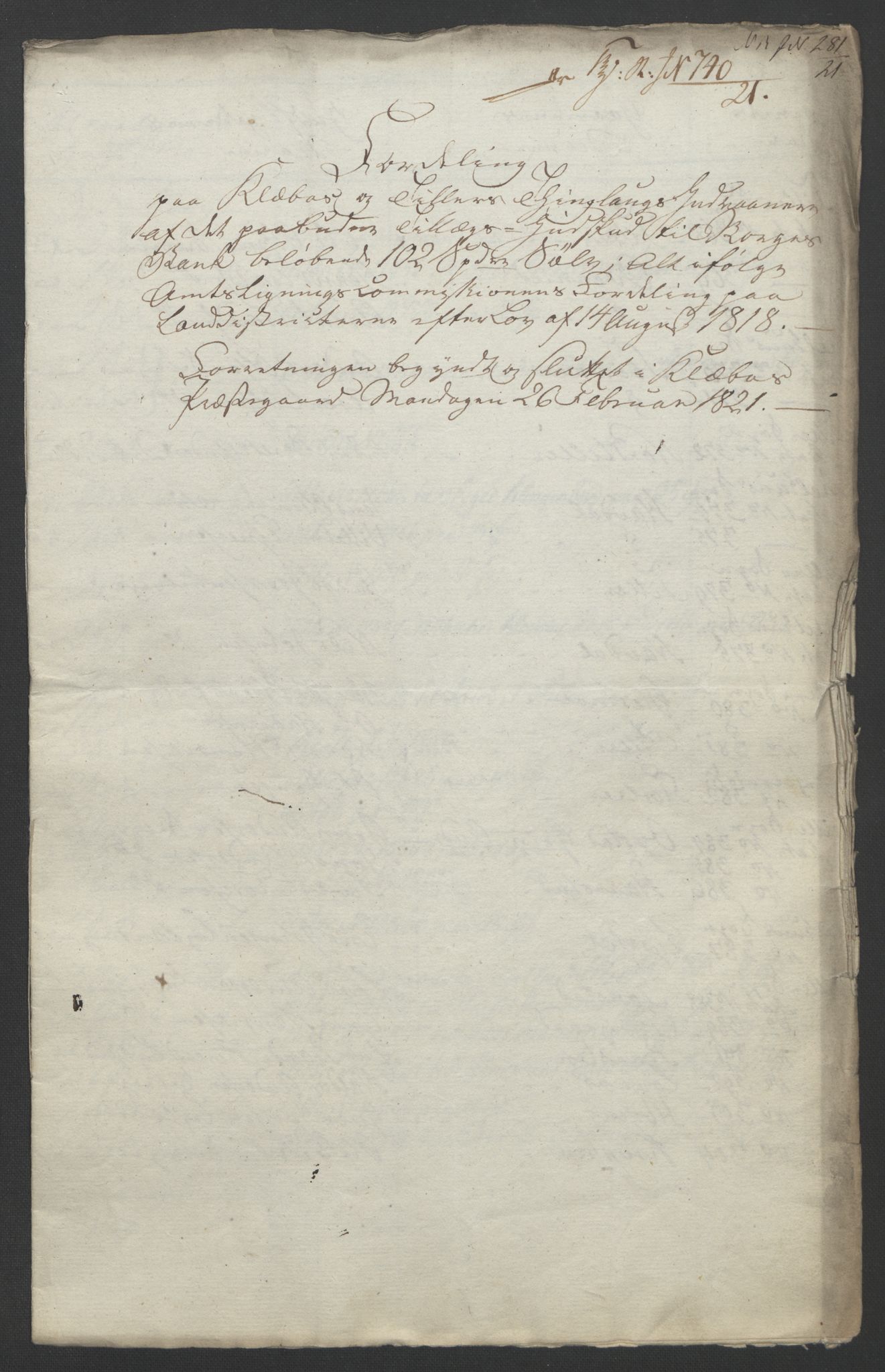 Sølvskatten 1816, NOBA/SOLVSKATTEN/A/L0051: Bind 52: Strinda og Selbu fogderi, 1816-1821, s. 77