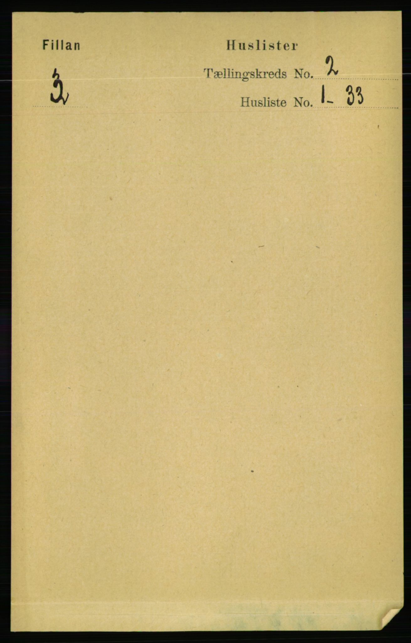 RA, Folketelling 1891 for 1616 Fillan herred, 1891, s. 188