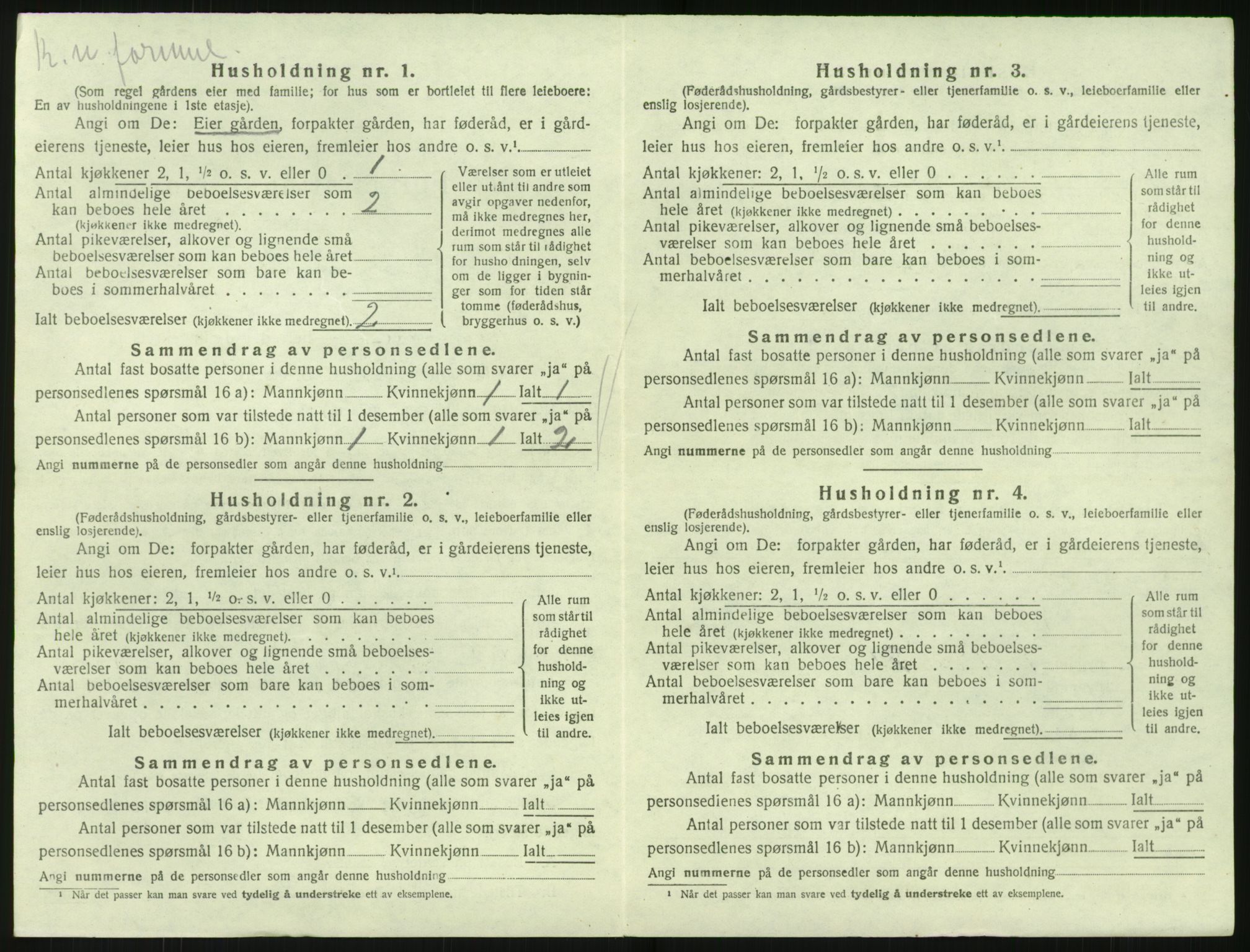 SAK, Folketelling 1920 for 0913 Søndeled herred, 1920, s. 698