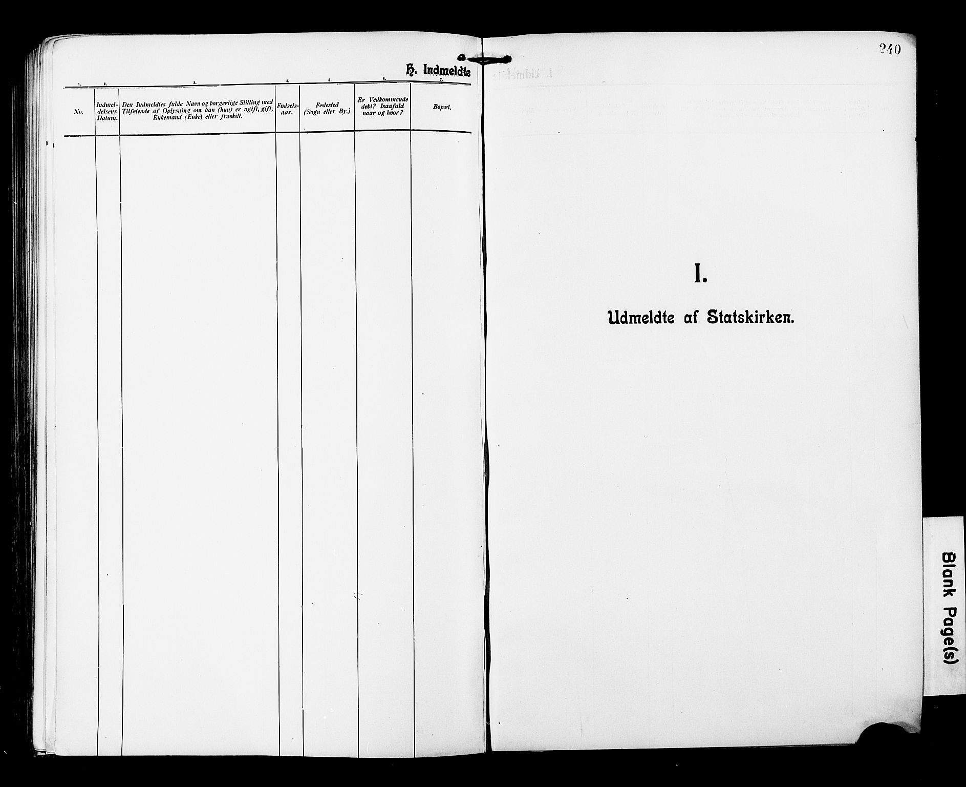 Ministerialprotokoller, klokkerbøker og fødselsregistre - Nordland, SAT/A-1459/850/L0709: Ministerialbok nr. 850A01, 1899-1909, s. 240