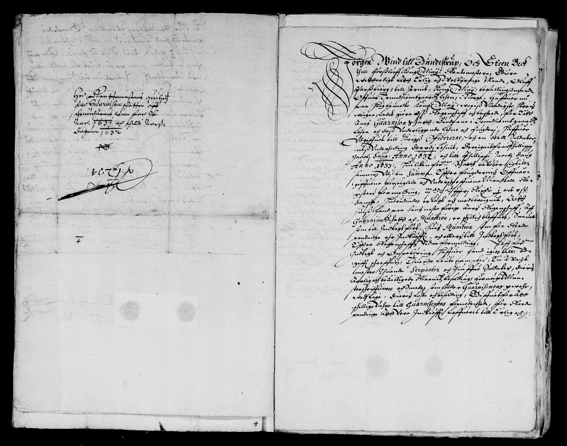 Rentekammeret inntil 1814, Reviderte regnskaper, Lensregnskaper, AV/RA-EA-5023/R/Rb/Rbw/L0073: Trondheim len, 1629-1643