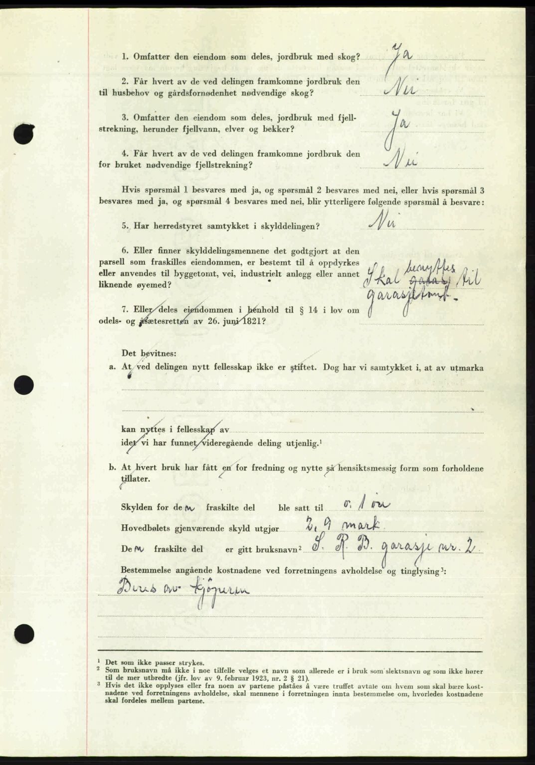 Romsdal sorenskriveri, AV/SAT-A-4149/1/2/2C: Pantebok nr. A24, 1947-1947, Dagboknr: 3138/1947