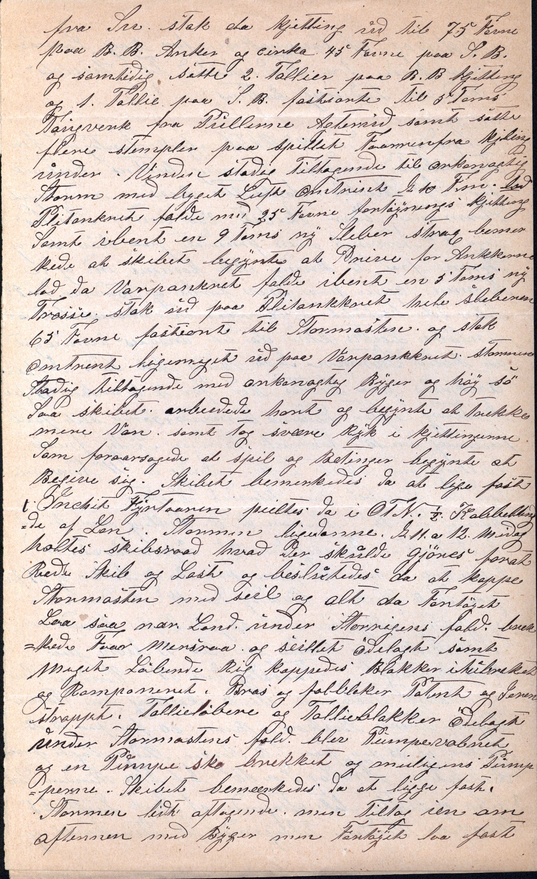 Pa 63 - Østlandske skibsassuranceforening, VEMU/A-1079/G/Ga/L0021/0005: Havaridokumenter / Haabet, Louise, Kvik, Libra, Kongsek, Ispilen, 1888, s. 10