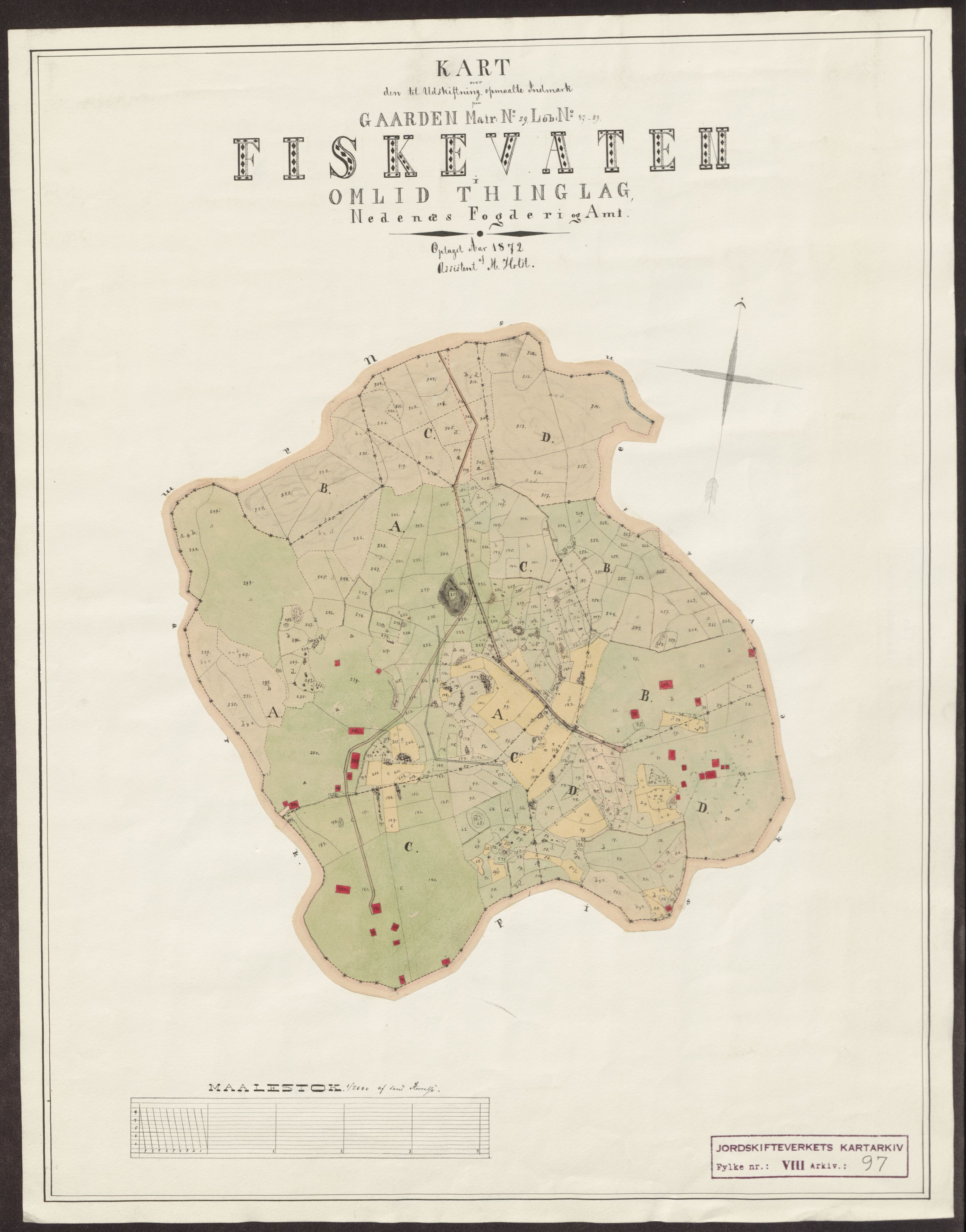 Jordskifteverkets kartarkiv, RA/S-3929/T, 1859-1988, s. 122