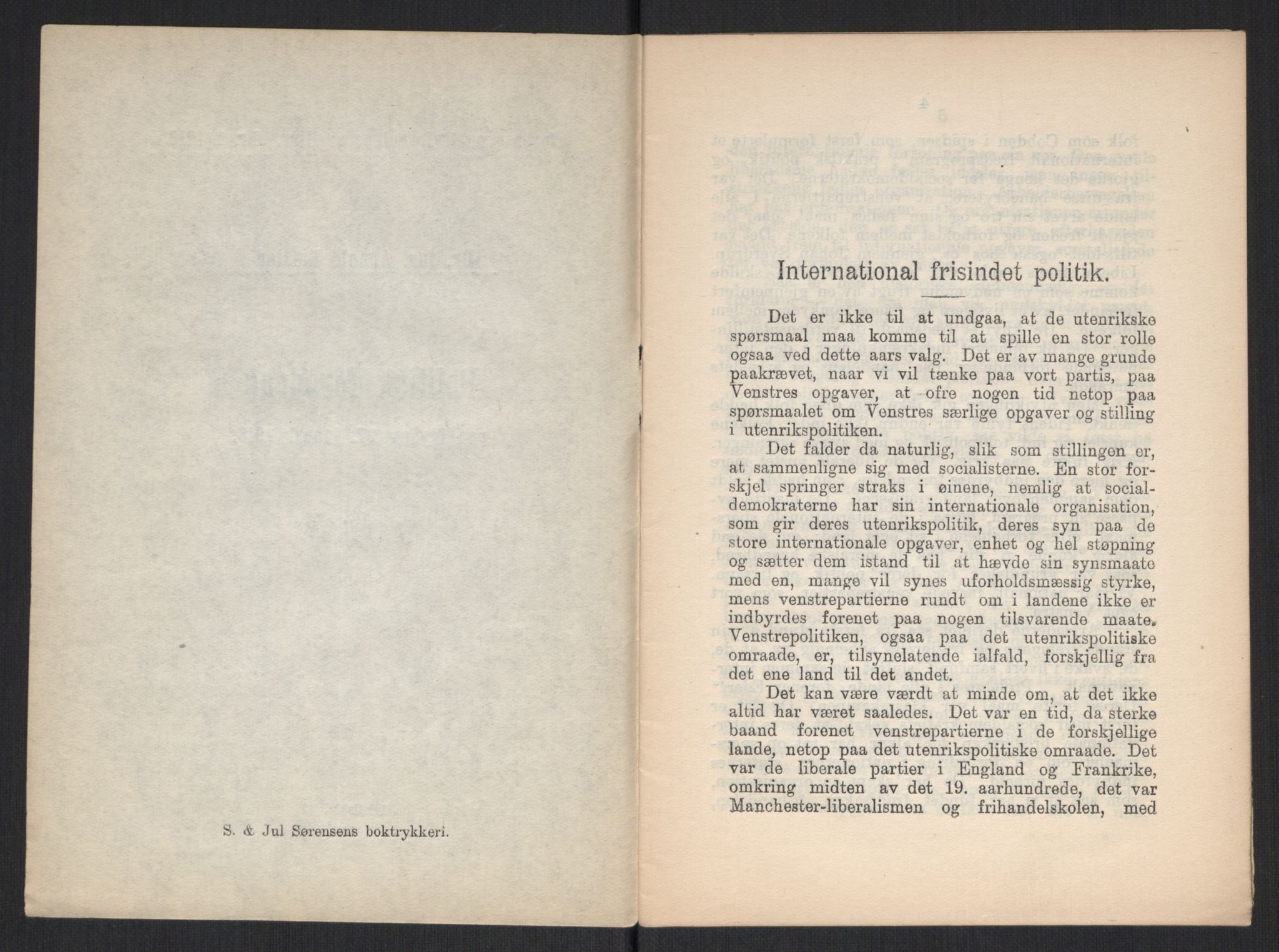 Venstres Hovedorganisasjon, AV/RA-PA-0876/X/L0001: De eldste skrifter, 1860-1936, s. 999