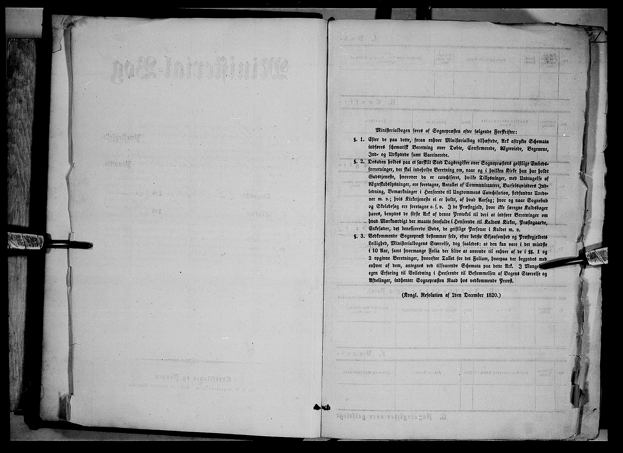 Gausdal prestekontor, SAH/PREST-090/H/Ha/Haa/L0008: Ministerialbok nr. 8, 1850-1861