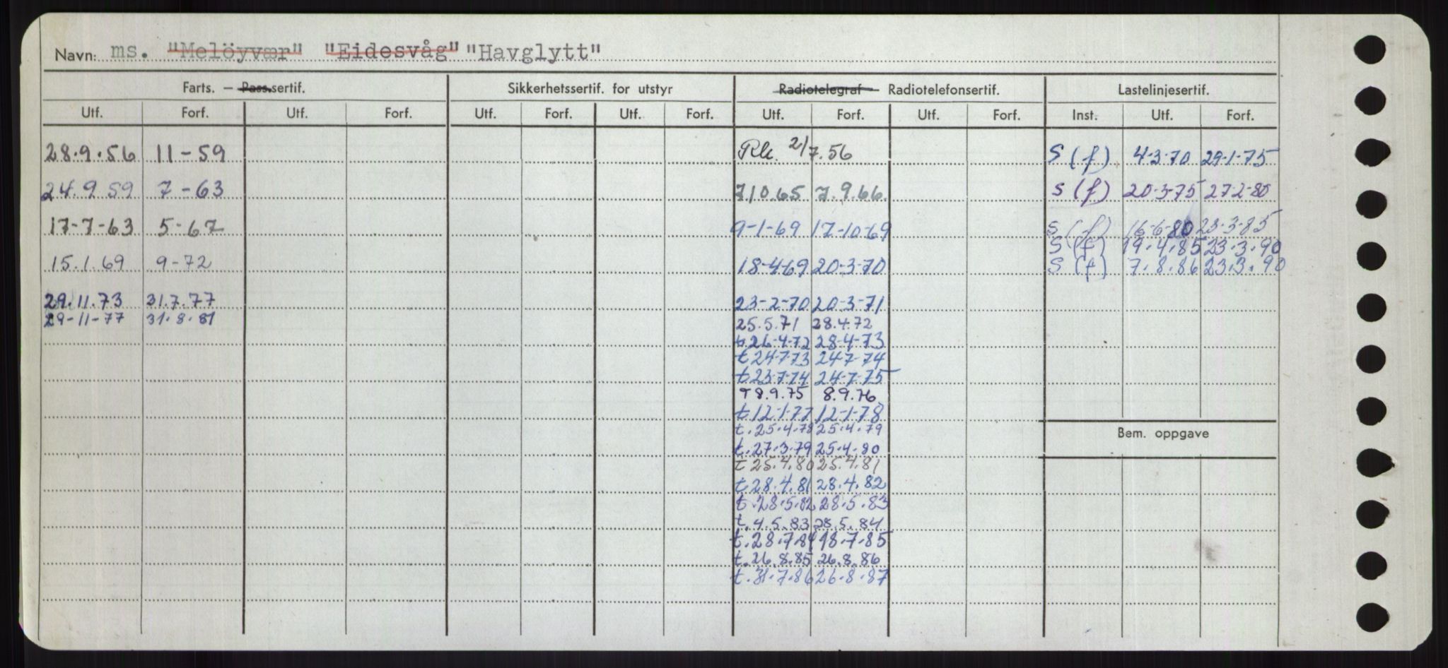 Sjøfartsdirektoratet med forløpere, Skipsmålingen, AV/RA-S-1627/H/Hd/L0014: Fartøy, H-Havl, s. 558