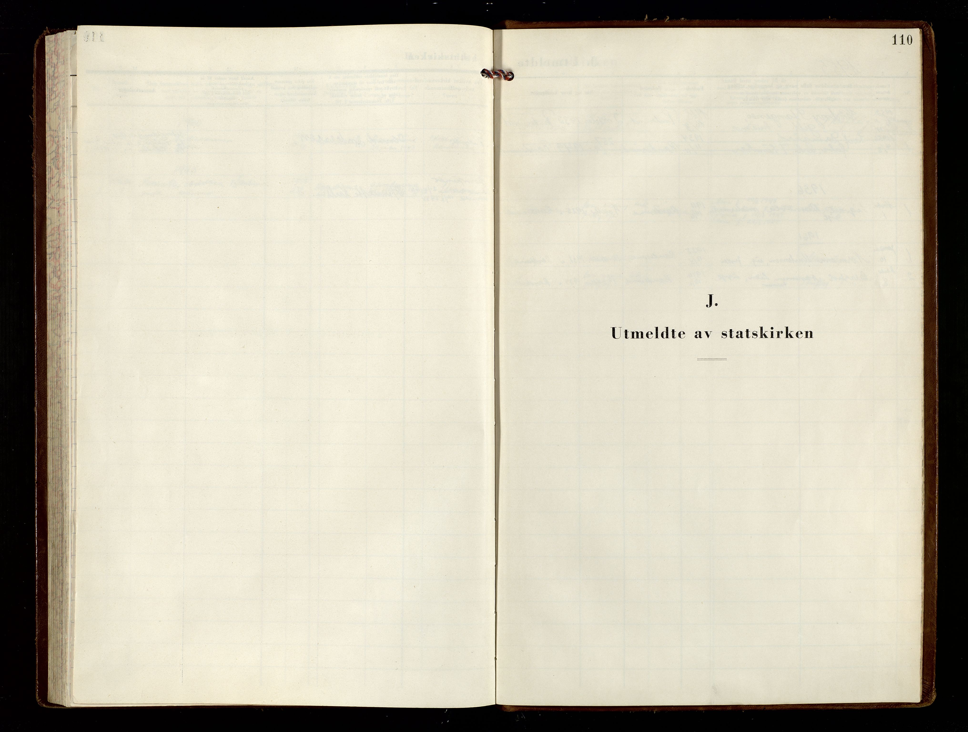 Oddernes sokneprestkontor, SAK/1111-0033/F/Fa/Fab/L0006: Ministerialbok nr. A 6, 1954-1965, s. 110
