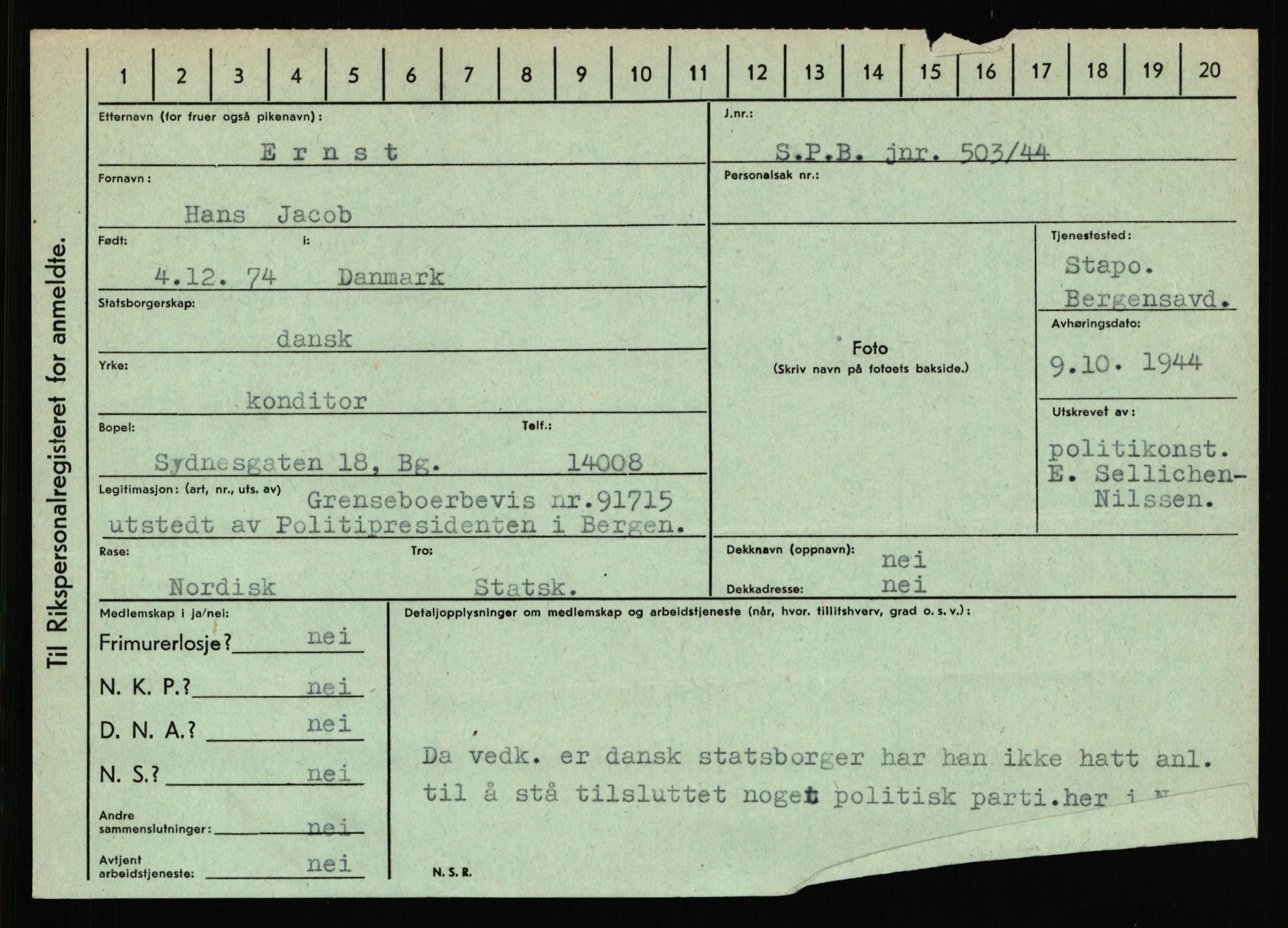 Statspolitiet - Hovedkontoret / Osloavdelingen, AV/RA-S-1329/C/Ca/L0004: Eid - funn av gjenstander	, 1943-1945, s. 2121