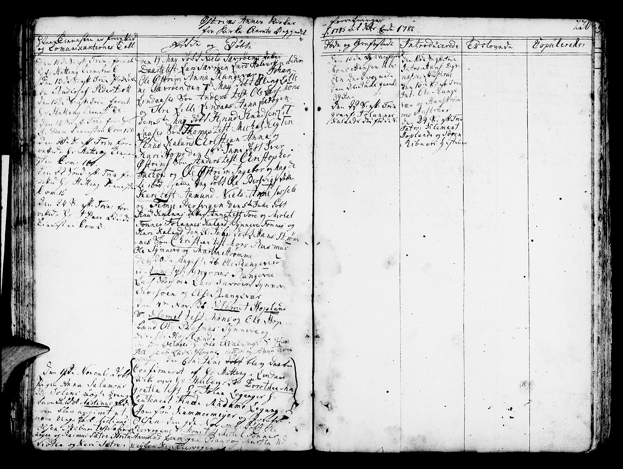 Lindås Sokneprestembete, AV/SAB-A-76701/H/Haa/Haaa/L0004: Ministerialbok nr. A 4, 1764-1791, s. 230